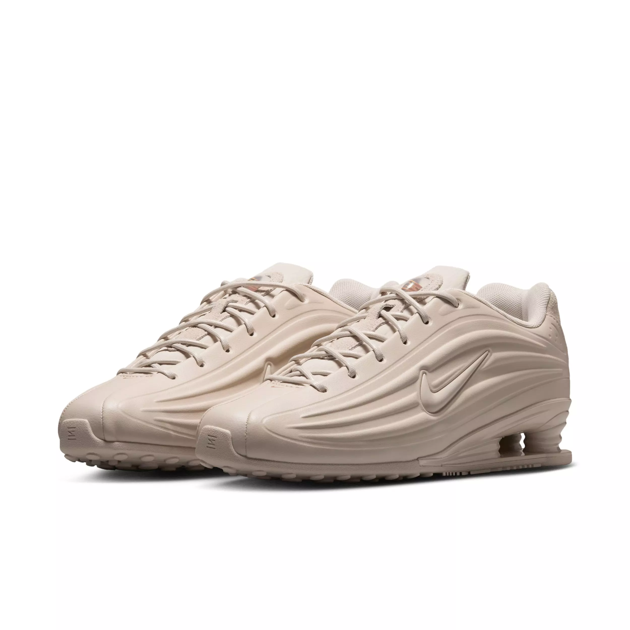 Nike Shox Z "Light Orewood Brown/Black/Metallic Copper/Light Orewood Brown" Women's Shoe - LT BROWN/BLACK/COPPER/LT BROWN