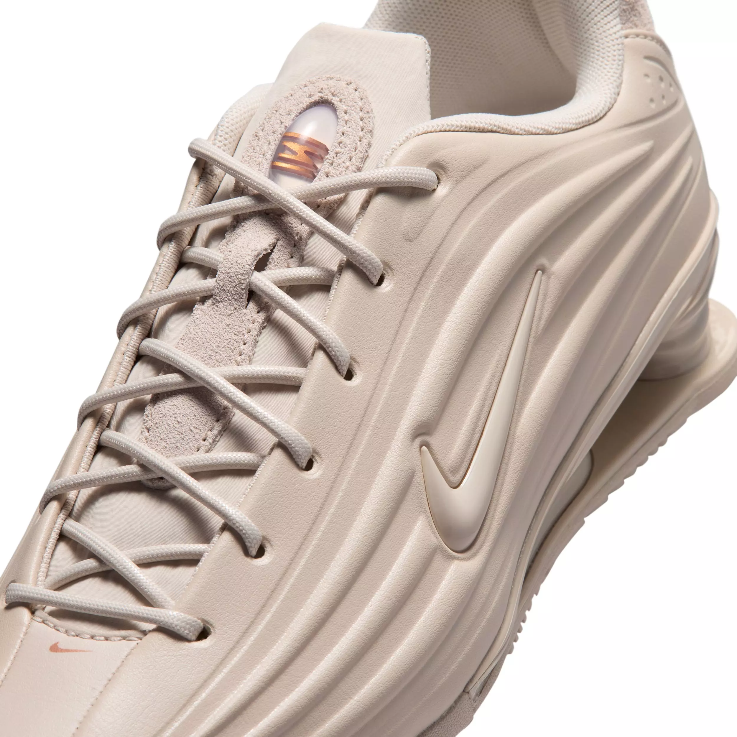 Nike Shox Z "Light Orewood Brown/Black/Metallic Copper/Light Orewood Brown" Women's Shoe - LT BROWN/BLACK/COPPER/LT BROWN