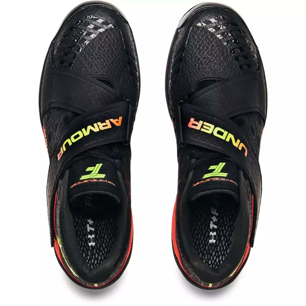 Under Armour HOVR™ Silencer "Black/Phoenix Fire" Unisex Track Spike - BLACK/RED