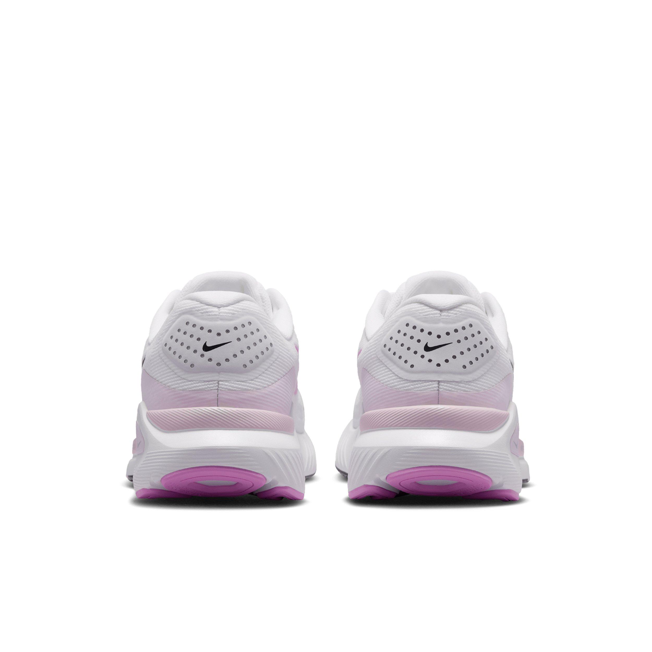 Nike Structure 26 "White/Bleached Lilac/Light Magenta/Black" Women's Running Shoe - WHITE/LILAC/LT MAGENTA/BLACK