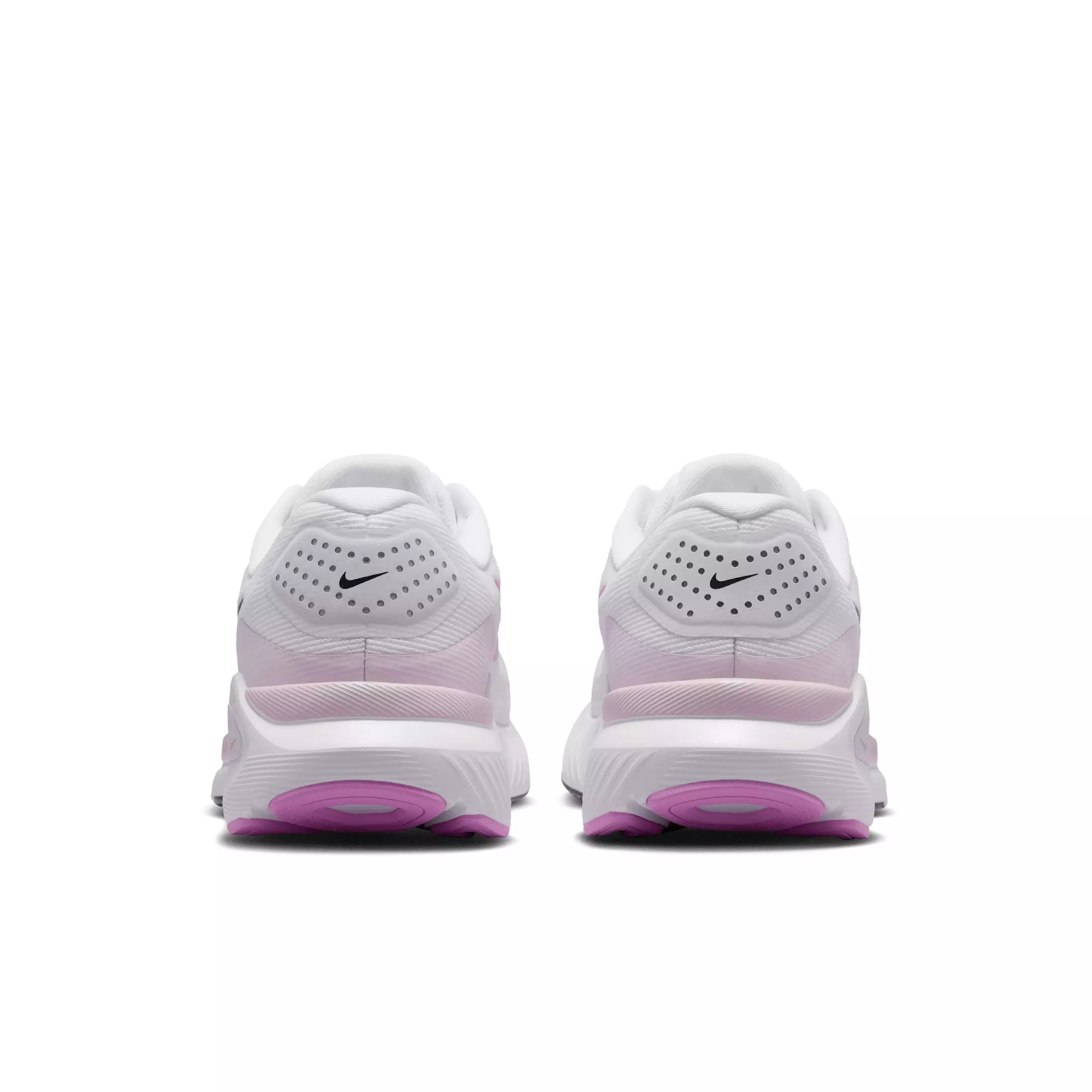 Nike Structure 26 "White/Bleached Lilac/Light Magenta/Black" Women's Running Shoe - WHITE/LILAC/LT MAGENTA/BLACK