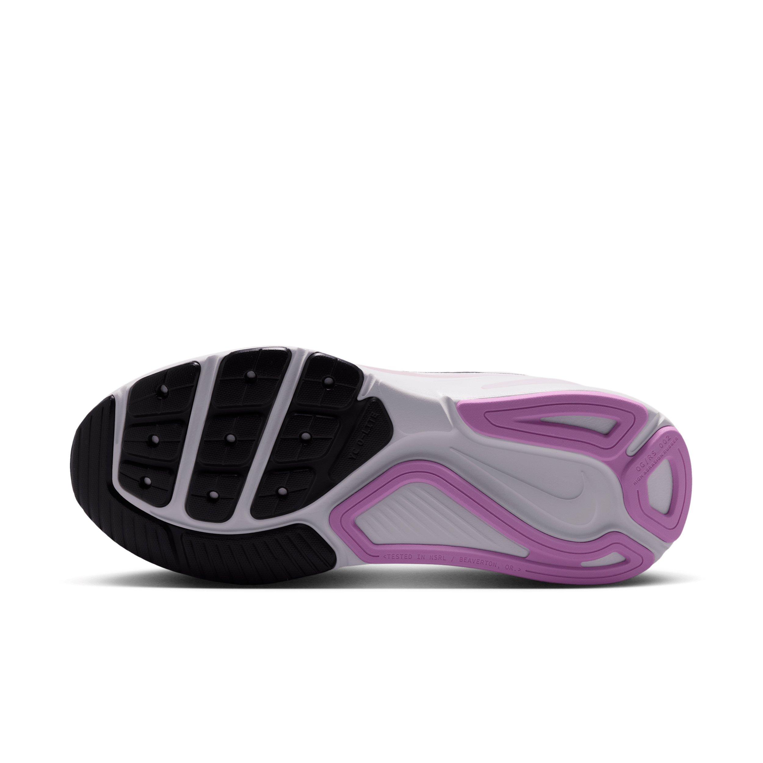 Nike Structure 26 "White/Bleached Lilac/Light Magenta/Black" Women's Running Shoe - WHITE/LILAC/LT MAGENTA/BLACK