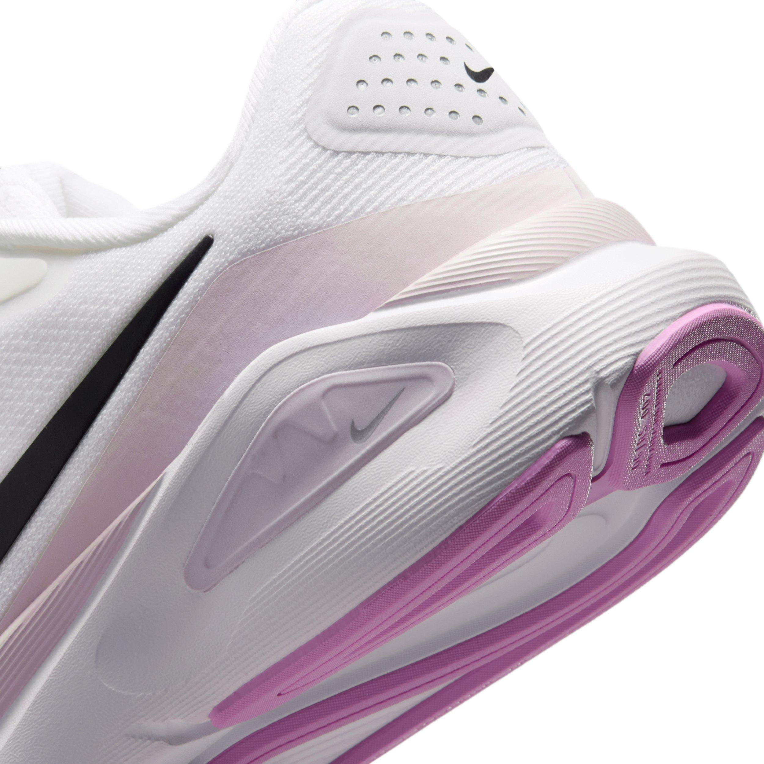 Nike Structure 26 "White/Bleached Lilac/Light Magenta/Black" Women's Running Shoe - WHITE/LILAC/LT MAGENTA/BLACK
