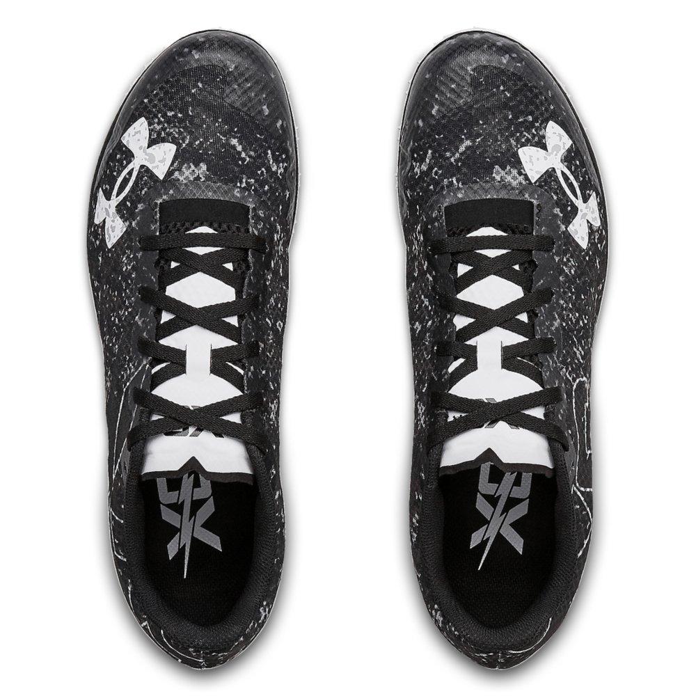 Under Armour Brigade XC Low "Black/White" Unisex Track Spike - BLACK/WHITE Thumbnail View 4