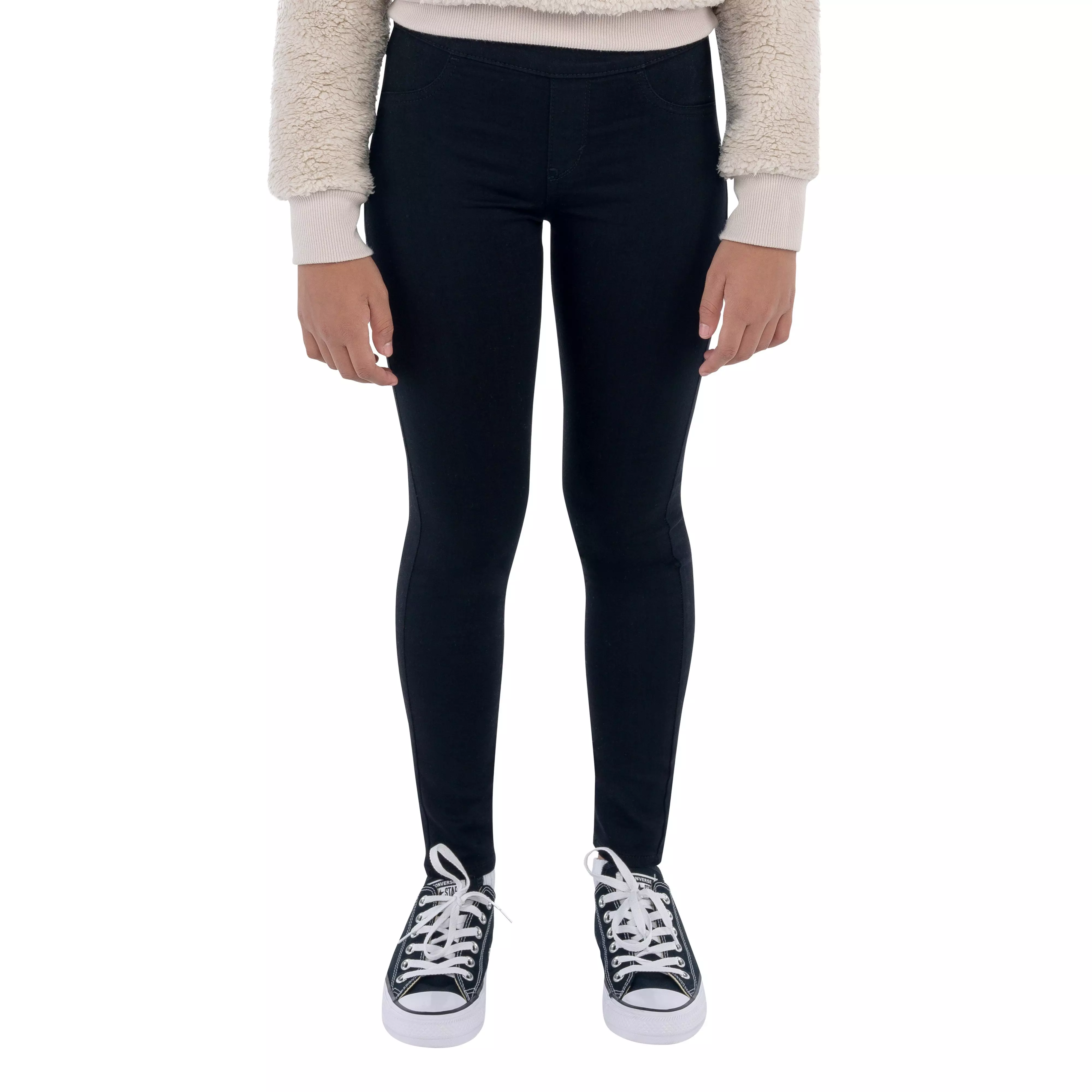 Levi's Pull On Big Girls' Black Leggings - BLACK