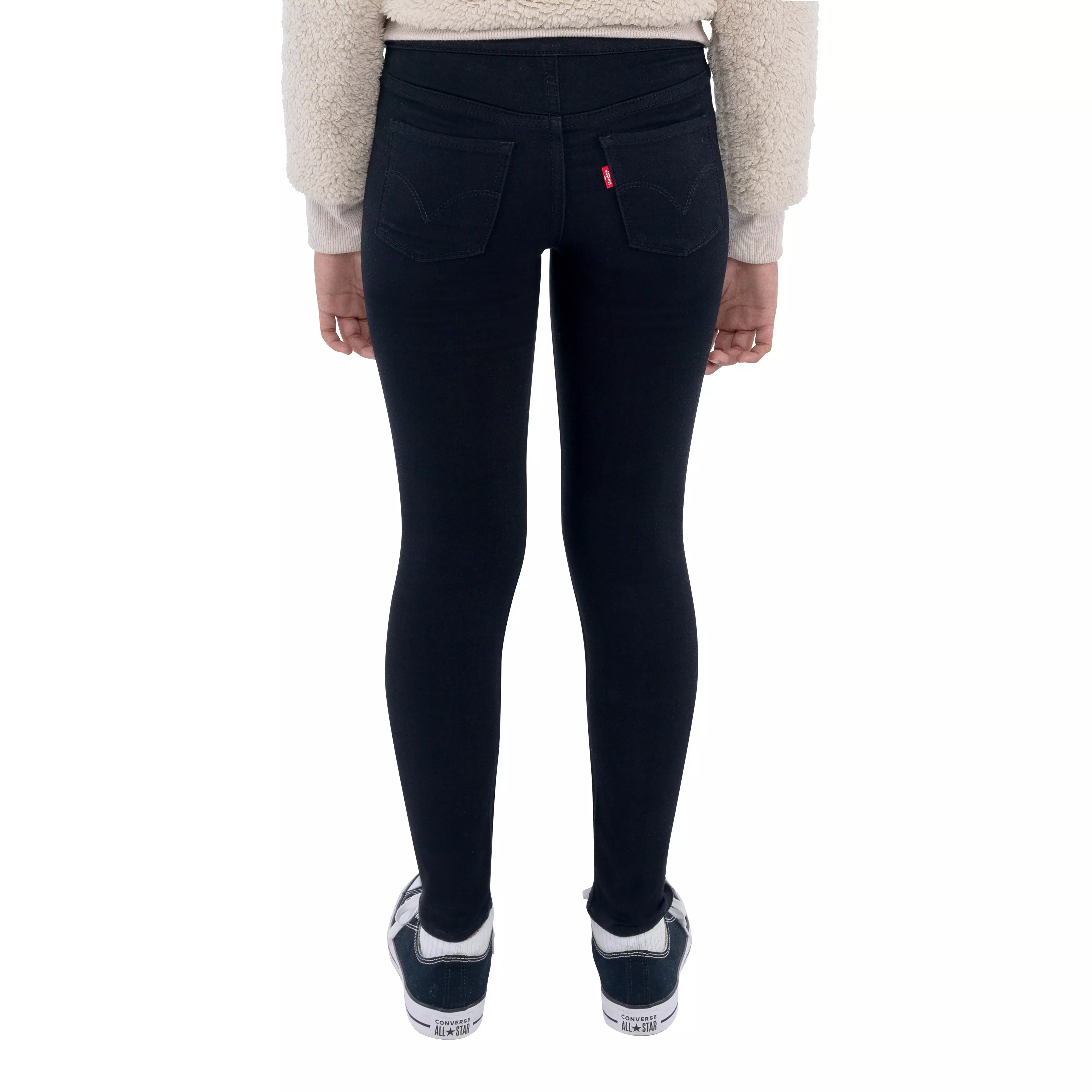 Levi's Pull On Big Girls' Black Leggings - BLACK