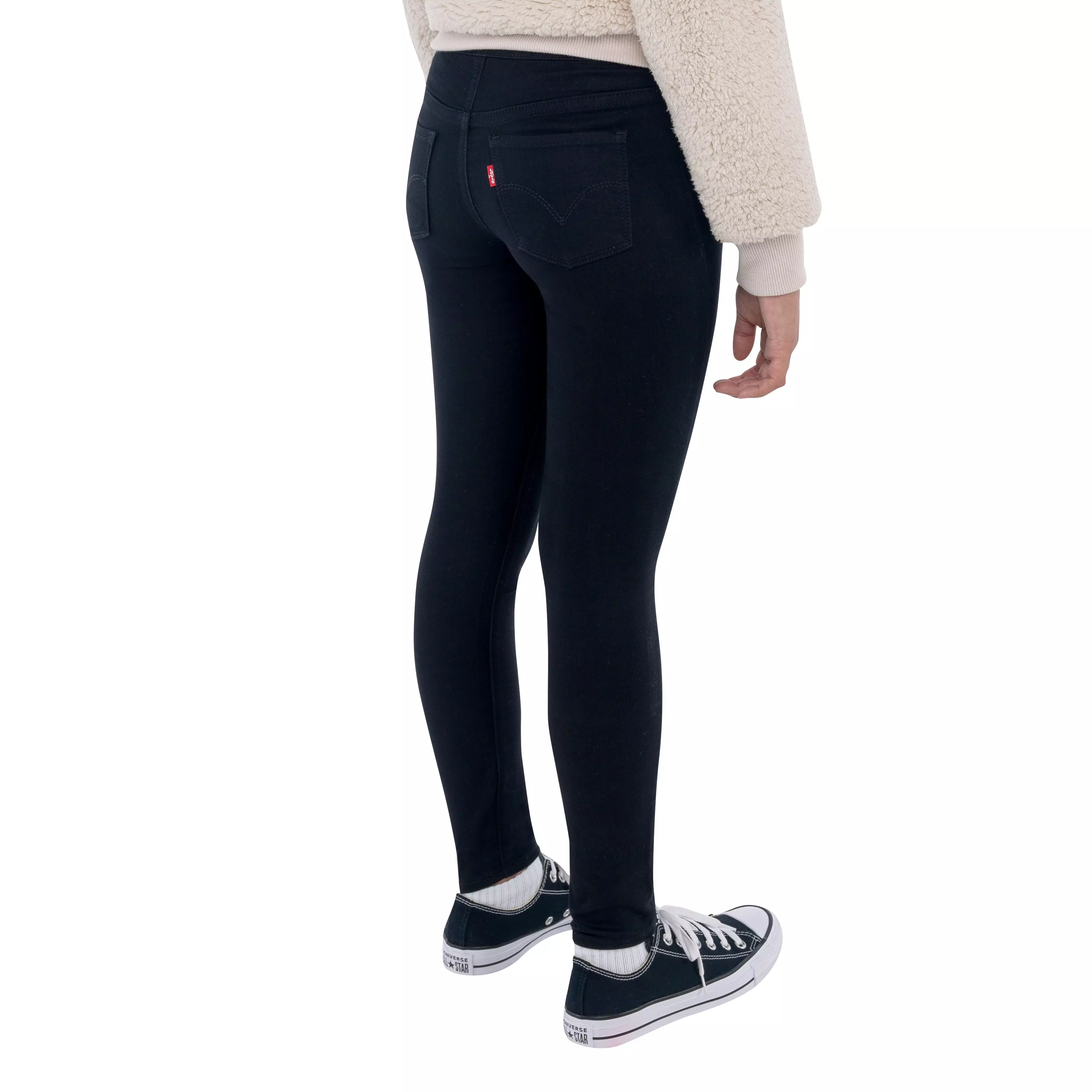 Levi's Pull On Big Girls' Black Leggings - BLACK