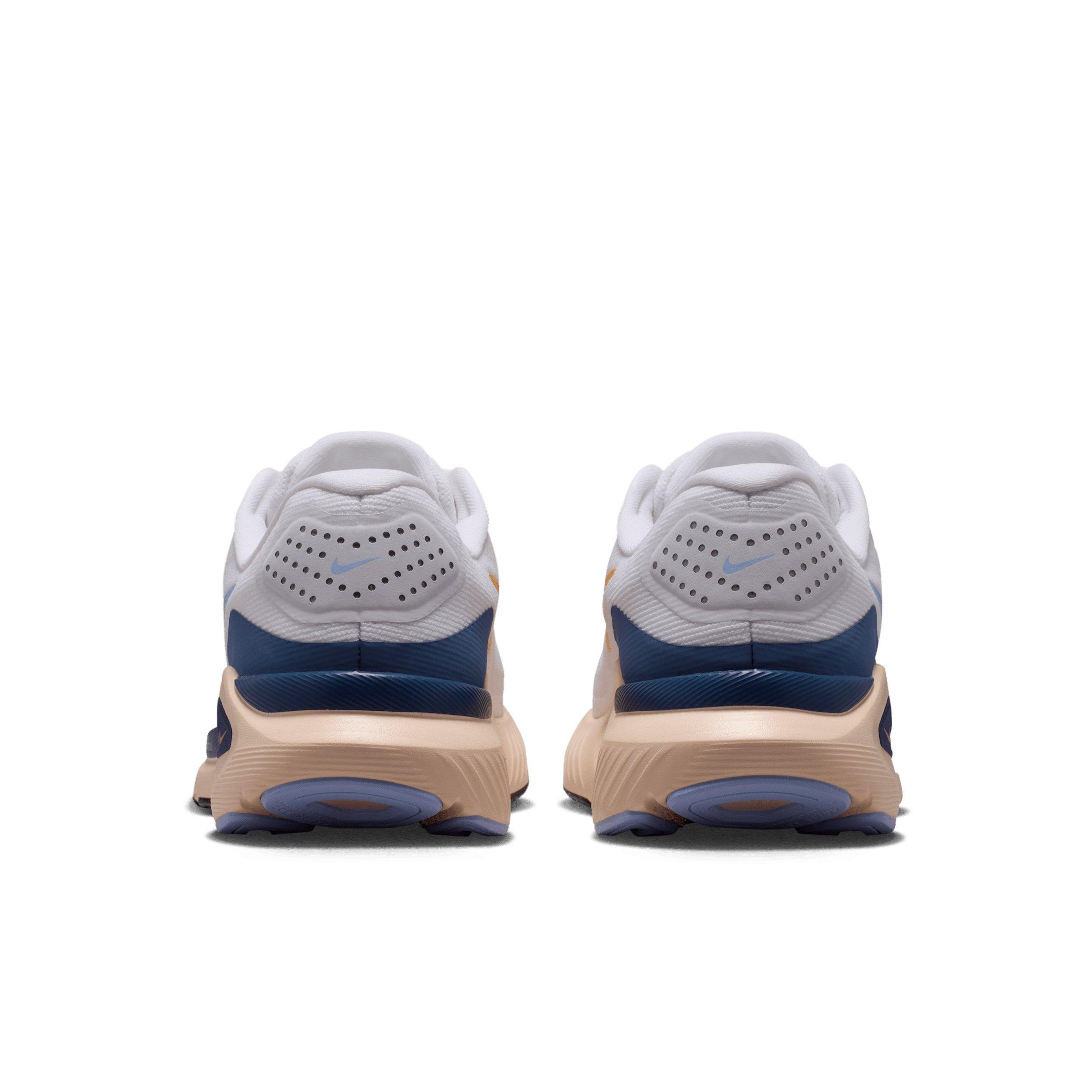 Nike Structure 26 "White/Mystic Navy/Sundial/Aluminum" Women's Running Shoe - WHITE/NAVY/SUNDIAL/ALUMINUM