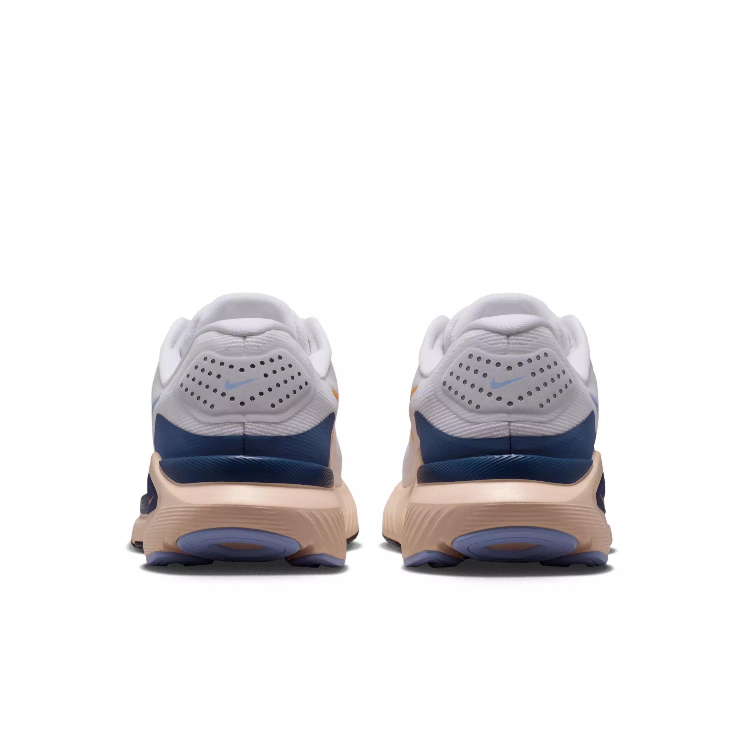 Nike Structure 26 "White/Mystic Navy/Sundial/Aluminum" Women's Running Shoe - WHITE/NAVY/SUNDIAL/ALUMINUM