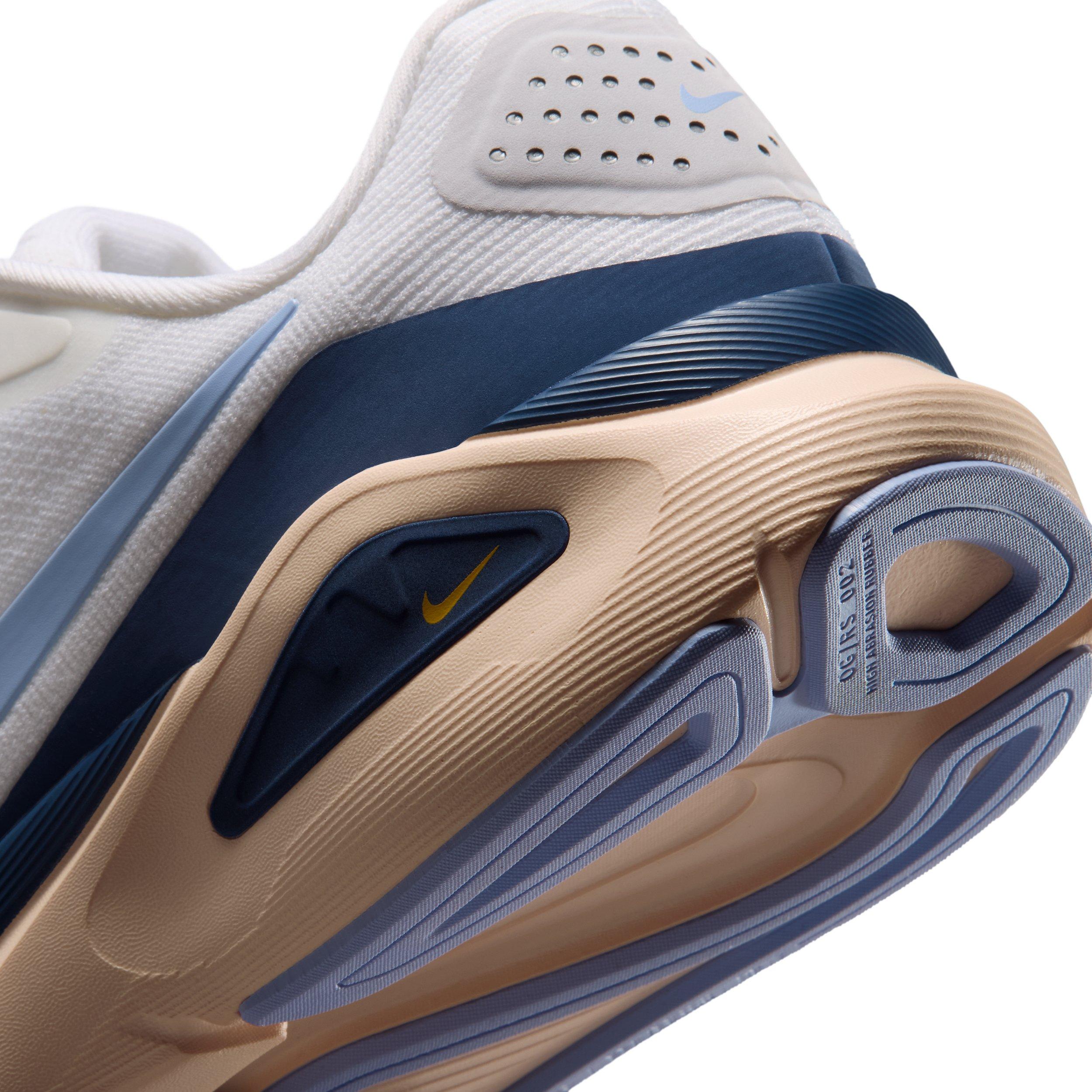 Nike Structure 26 "White/Mystic Navy/Sundial/Aluminum" Women's Running Shoe - WHITE/NAVY/SUNDIAL/ALUMINUM