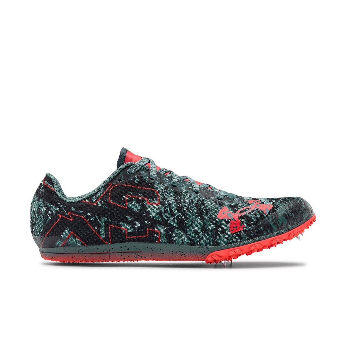 Under Armour Brigade XC Low "Lichen Blue/Black" Unisex Track Spike - BLUE/BLACK Thumbnail View 1