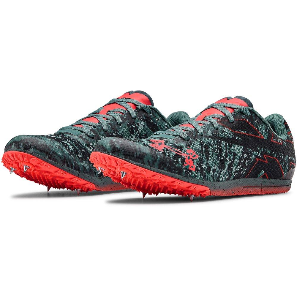 Under Armour Brigade XC Low "Lichen Blue/Black" Unisex Track Spike - BLUE/BLACK Thumbnail View 3