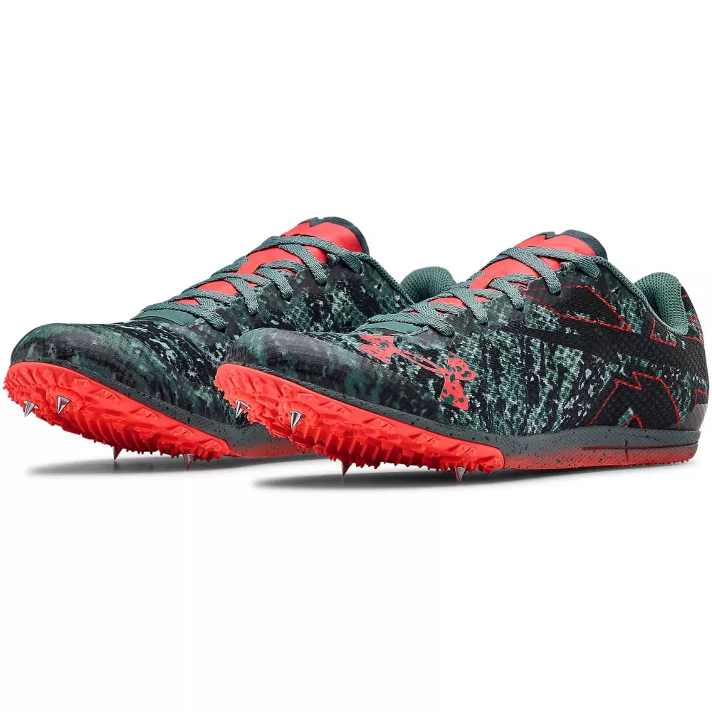 Under Armour Brigade XC Low "Lichen Blue/Black" Unisex Track Spike - BLUE/BLACK