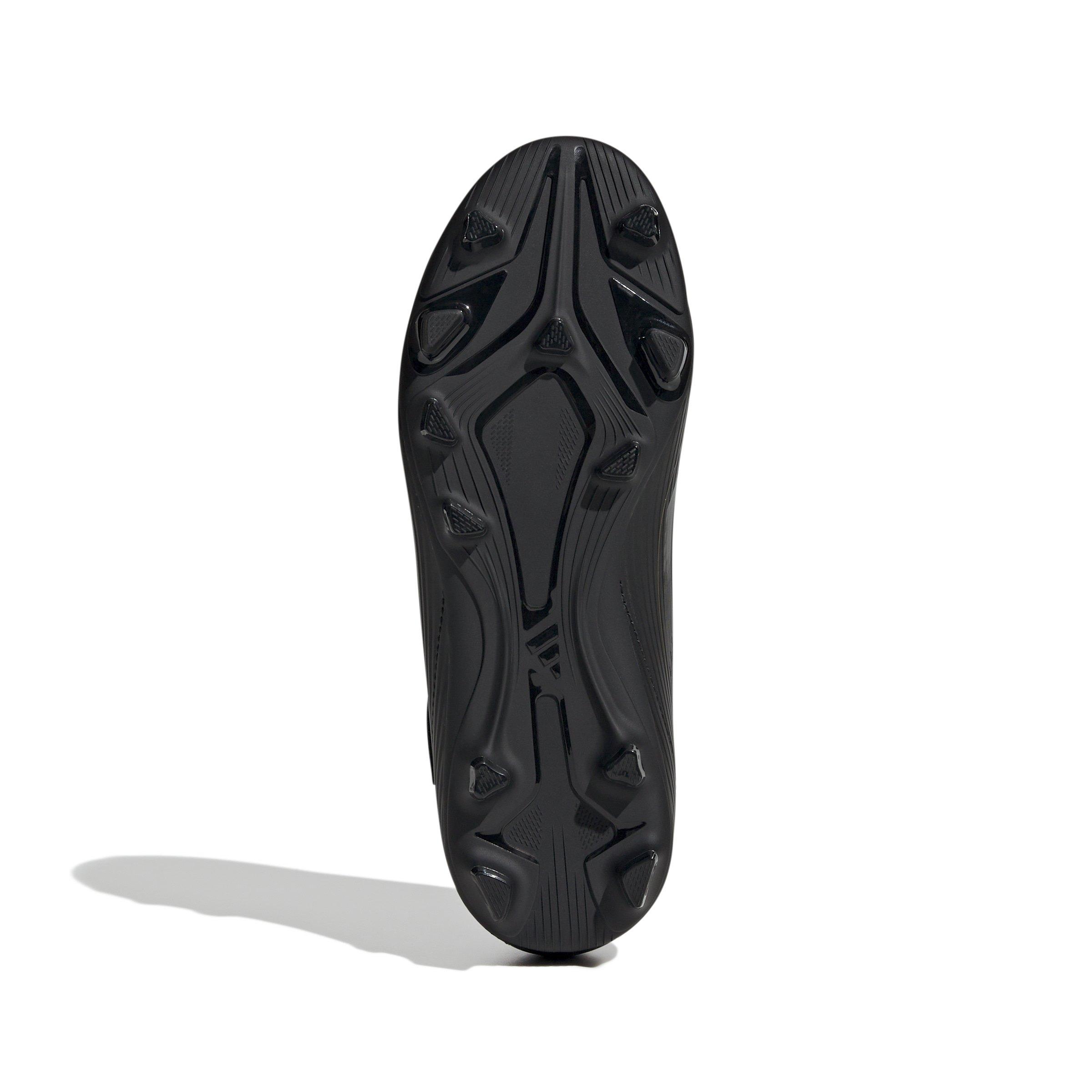 adidas F50 Club Flex Grade School Kids' "Core Black/Iron Metallic/Gold Metallic" Soccer Cleat