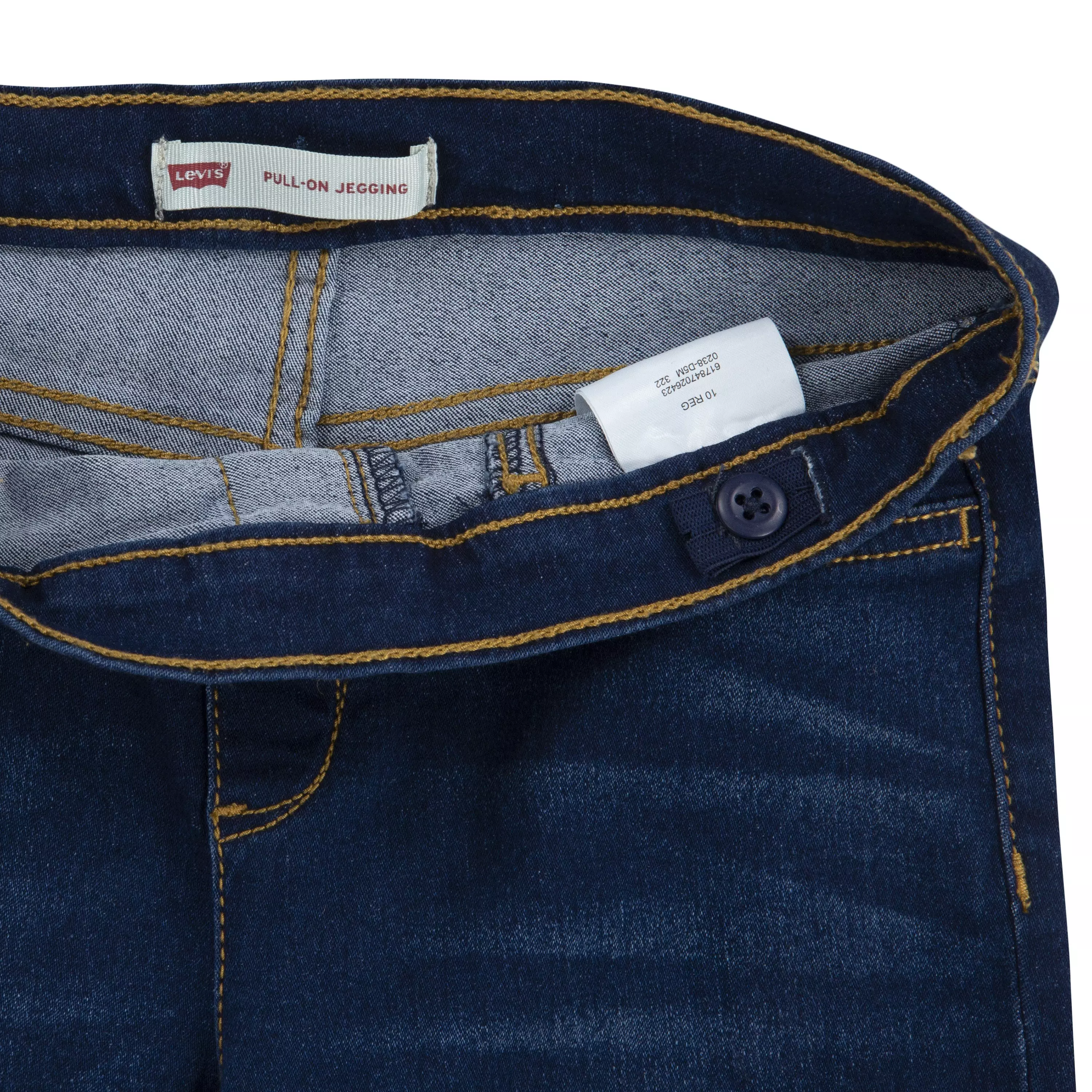 Levi's Big Girls' Pull On Leggings - Dark Blue - DK BLUE