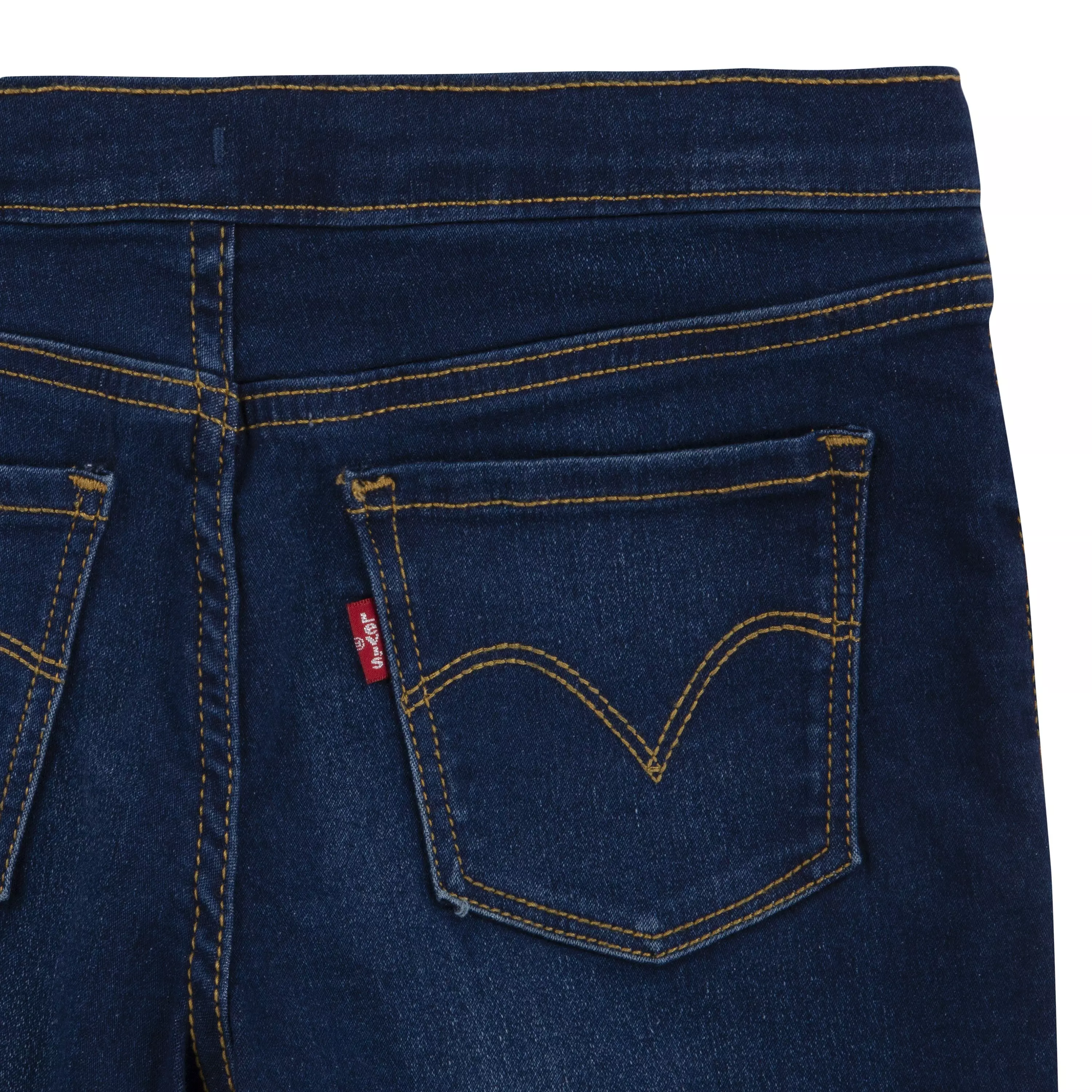 Levi's Big Girls' Pull On Leggings - Dark Blue - DK BLUE