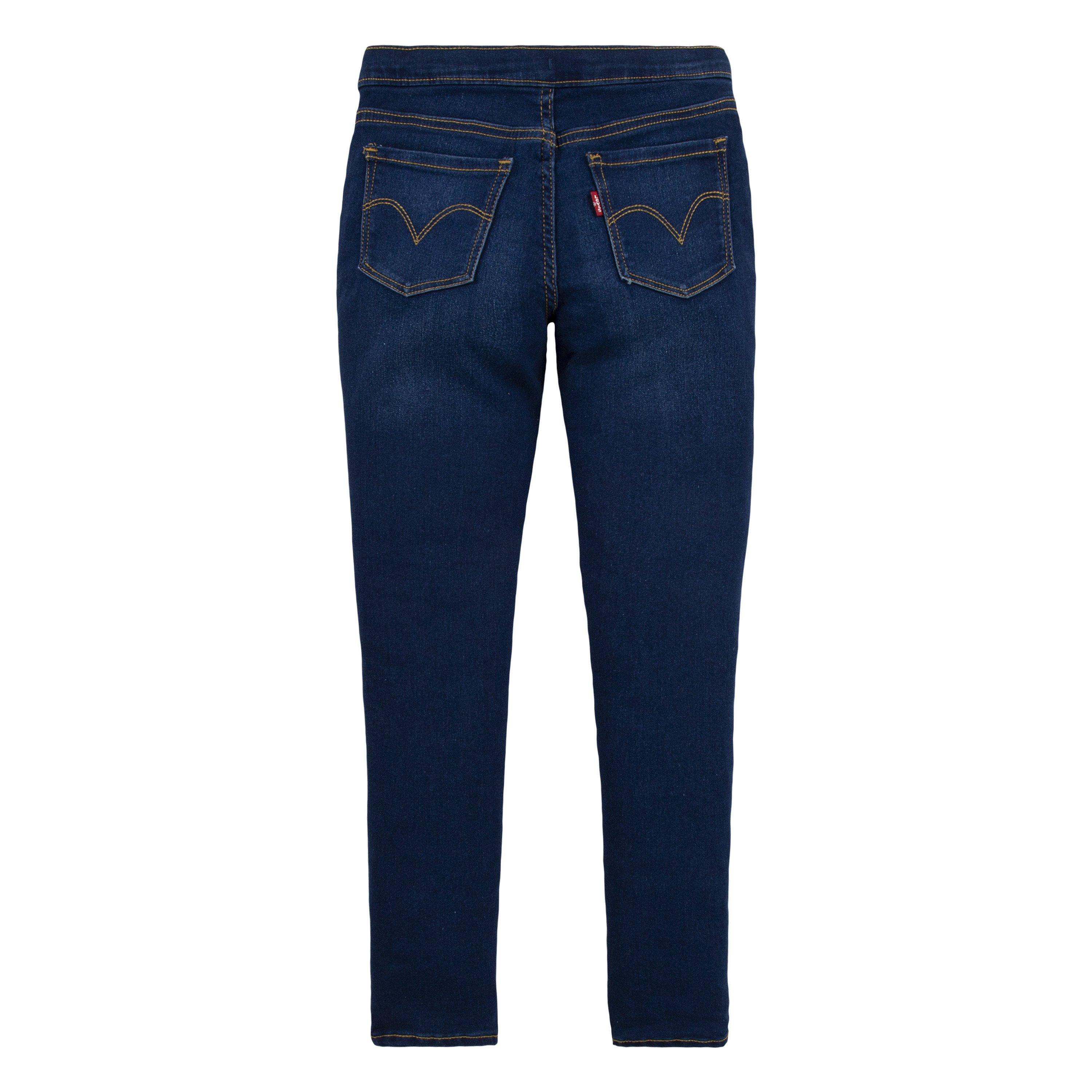 Levi's Big Girls' Pull On Leggings - Dark Blue - DK BLUE Thumbnail View 7