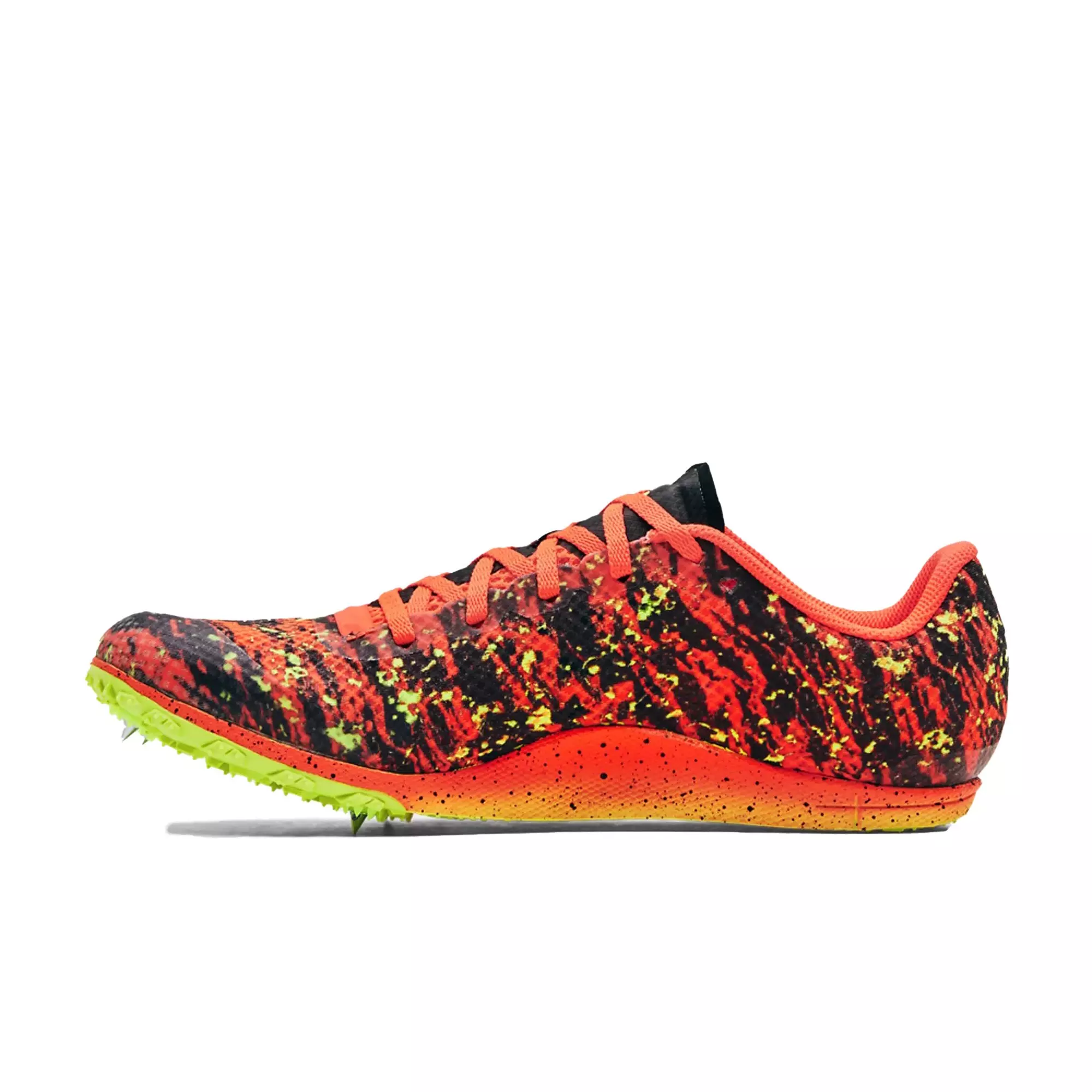 Under Armour Brigade XC Low "Phoenix Fire/High Vis Yellow" Unisex Track Spike - RED/YELLOW
