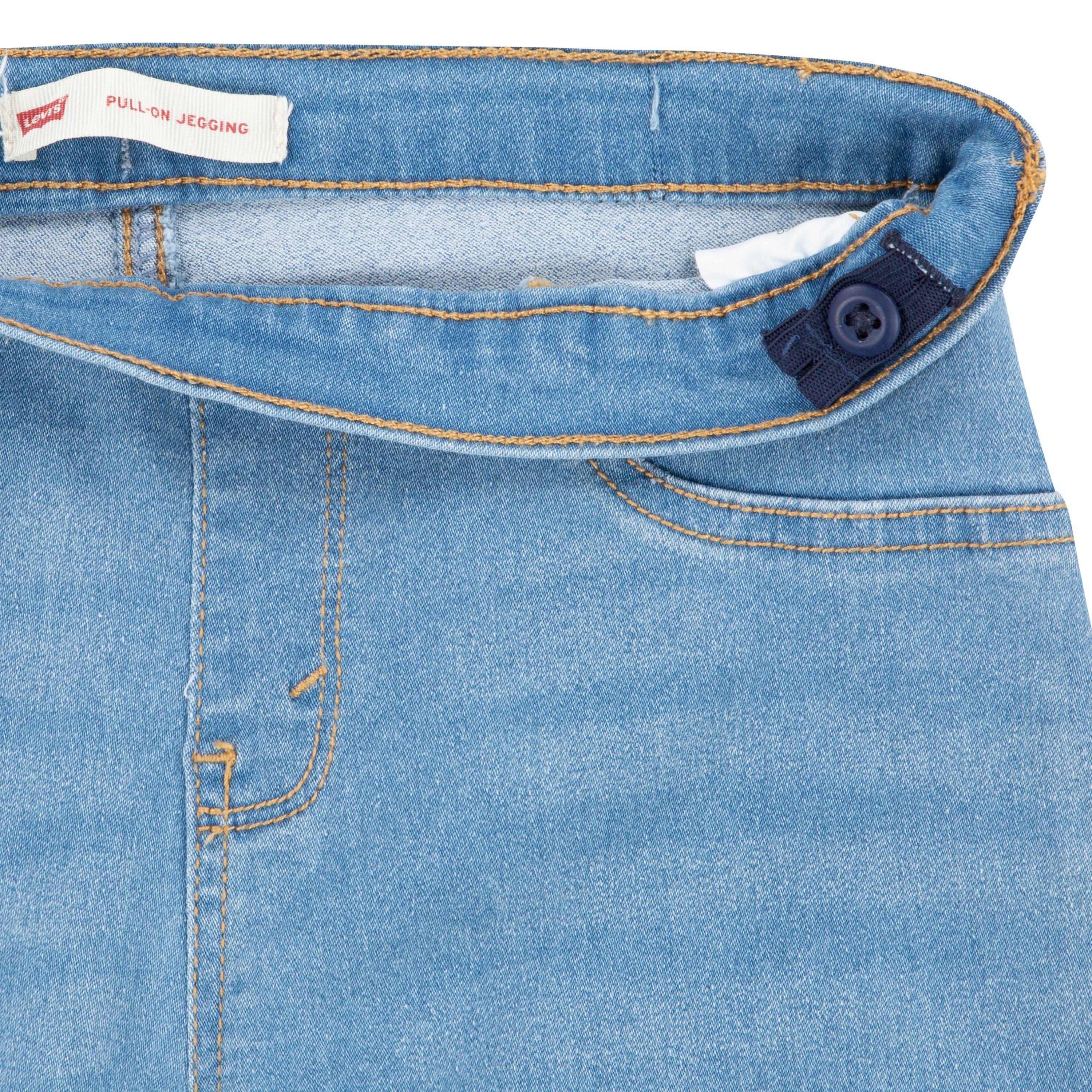 Levi's Pull On Big Girls' Lt Blue Leggings - LT BLUE Thumbnail View 5