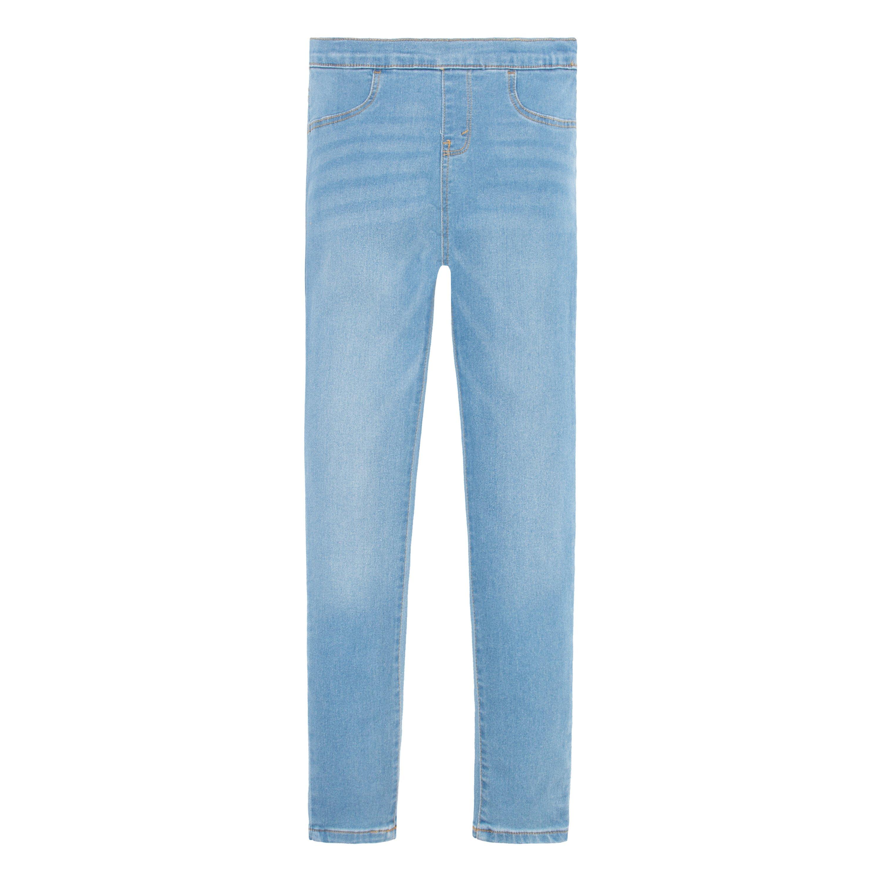 Levi's Pull On Big Girls' Lt Blue Leggings - LT BLUE Thumbnail View 8