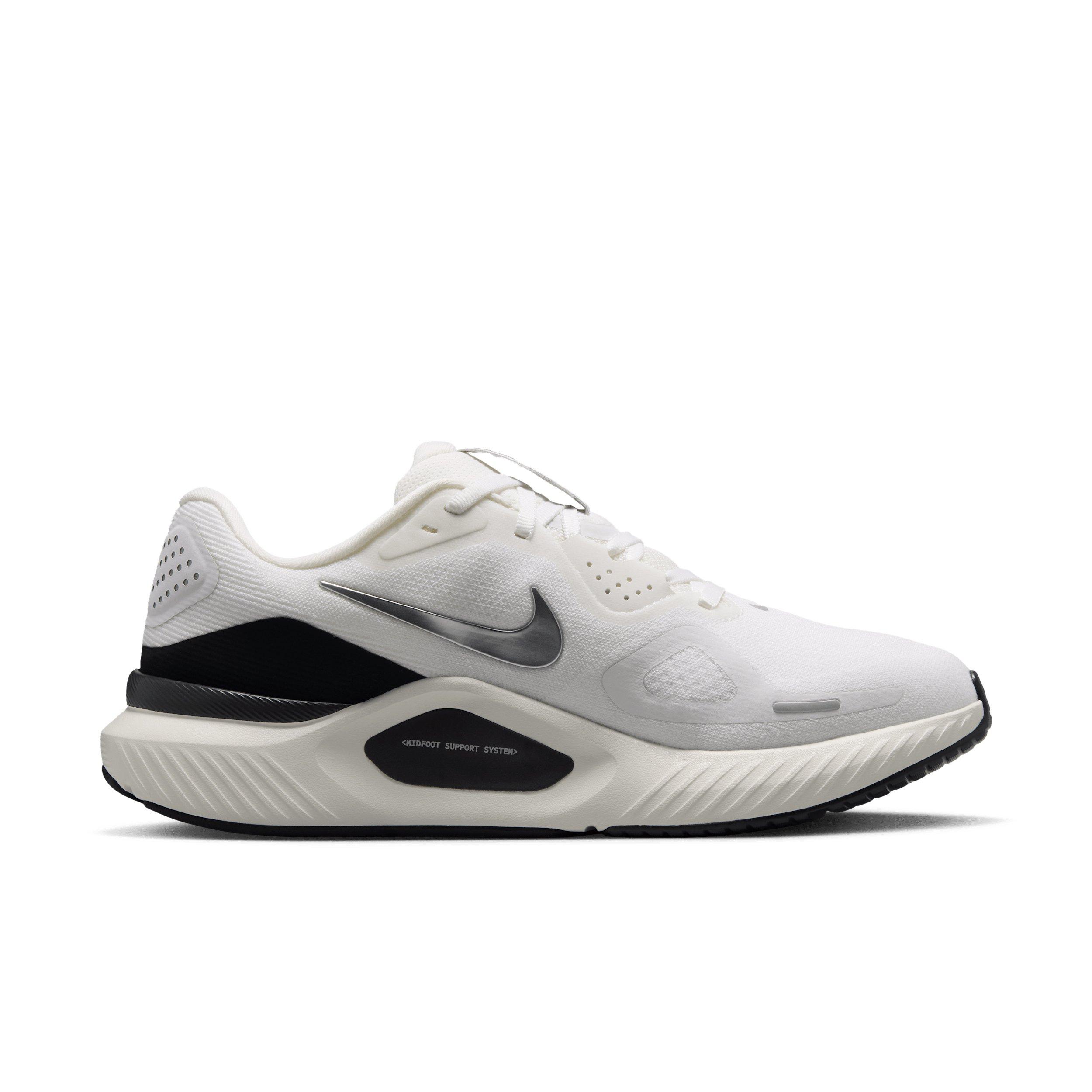 Nike Structure 26 "Summit White/Anthracite/Sail/Metallic Silver" Women's Running Shoe - WHITE/ANTHRACITE/SAIL/SILVER