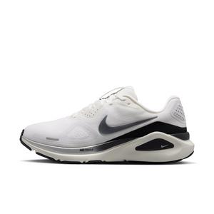 Nike Structure 26 "Summit White/Anthracite/Sail/Metallic Silver" Women's Running Shoe - WHITE/ANTHRACITE/SAIL/SILVER