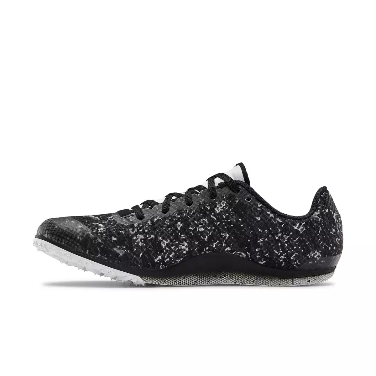Under Armour Brigade XC Low Spikeless "Black/White" Unisex Track Spike - BLACK/WHITE