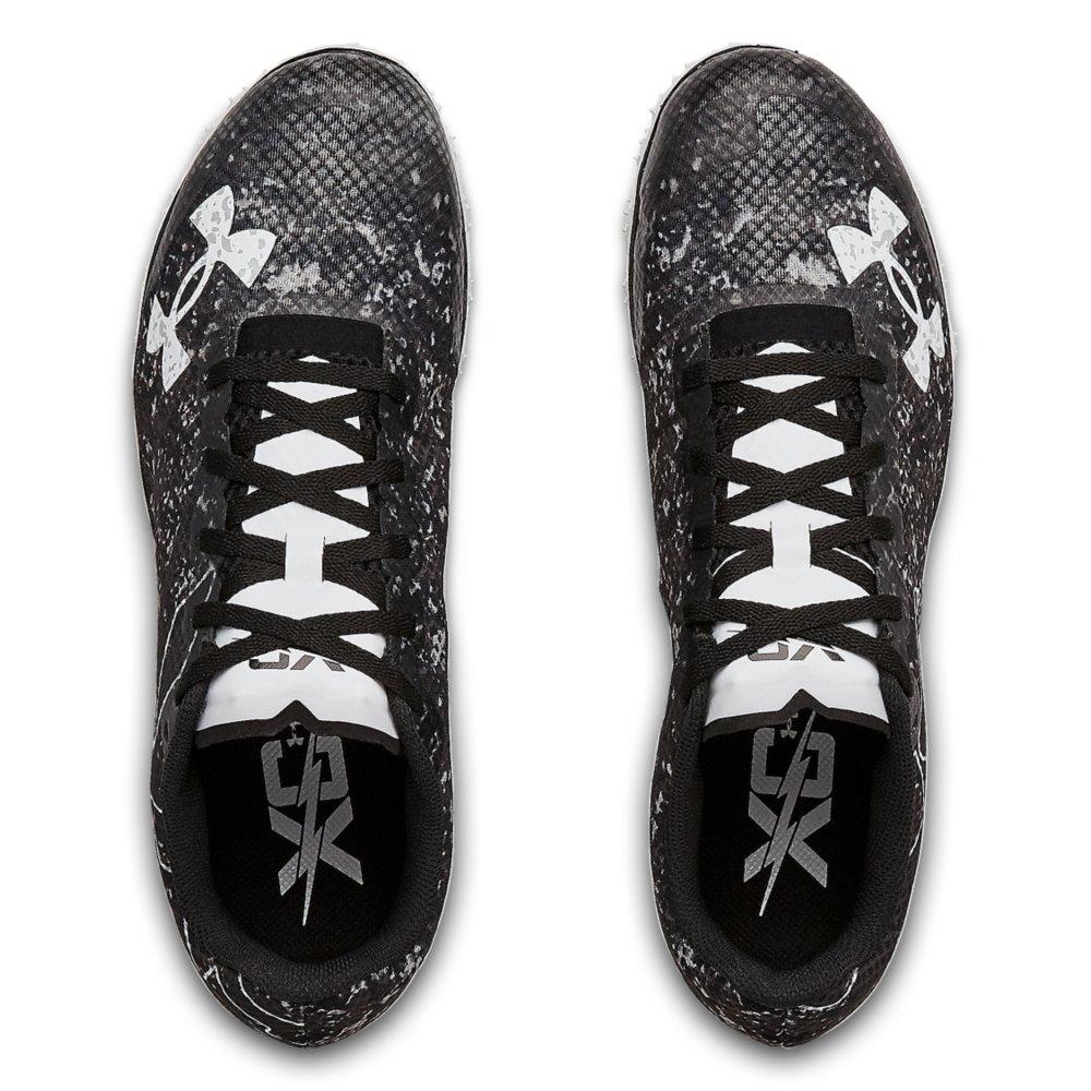Under Armour Brigade XC Low Spikeless "Black/White" Unisex Track Spike - BLACK/WHITE Thumbnail View 4