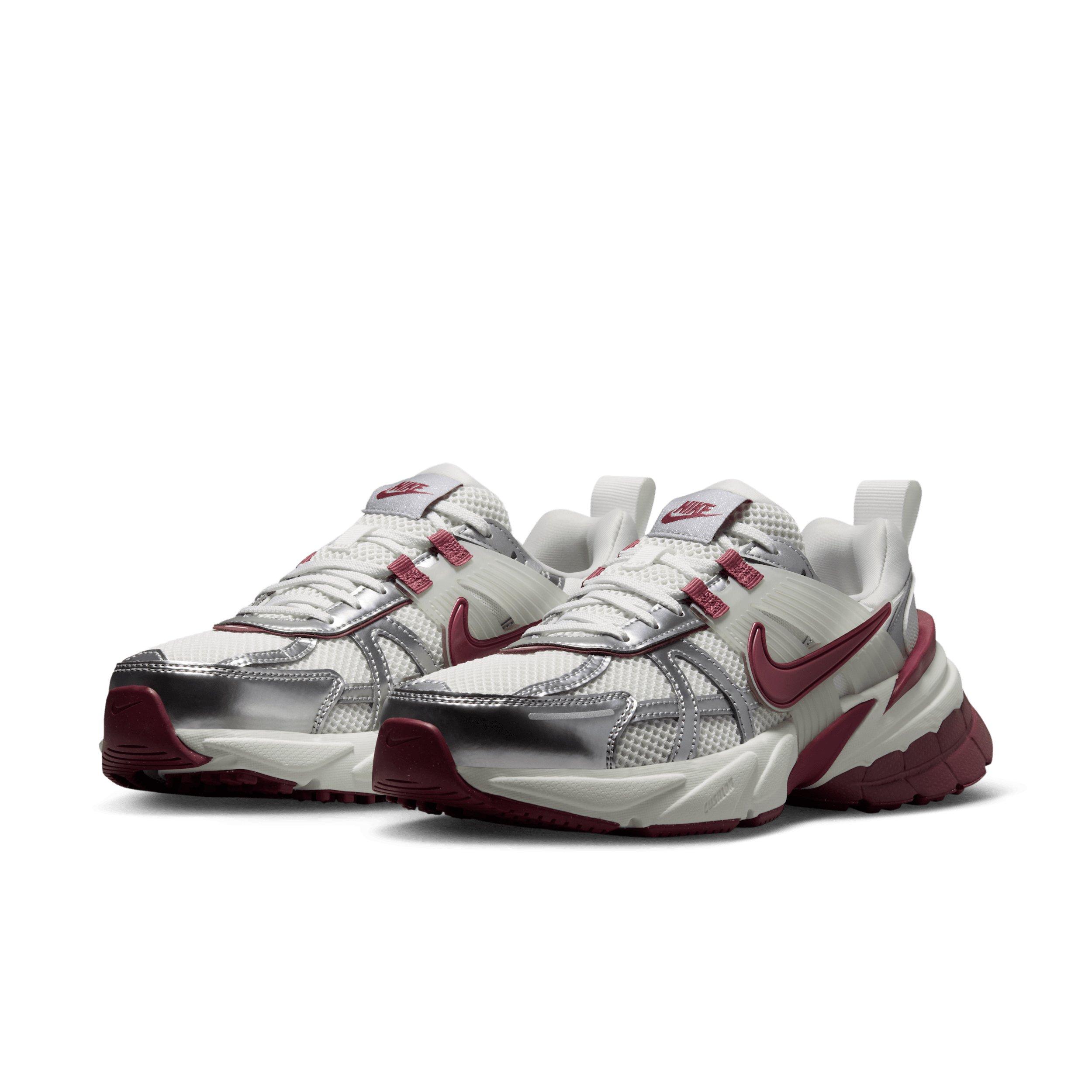 Nike V2K Run "Summit White/Sail/Pink Smoke/Pink Smoke" Women's Shoe - WHITE/SAIL/PINK/PINK Thumbnail View 3