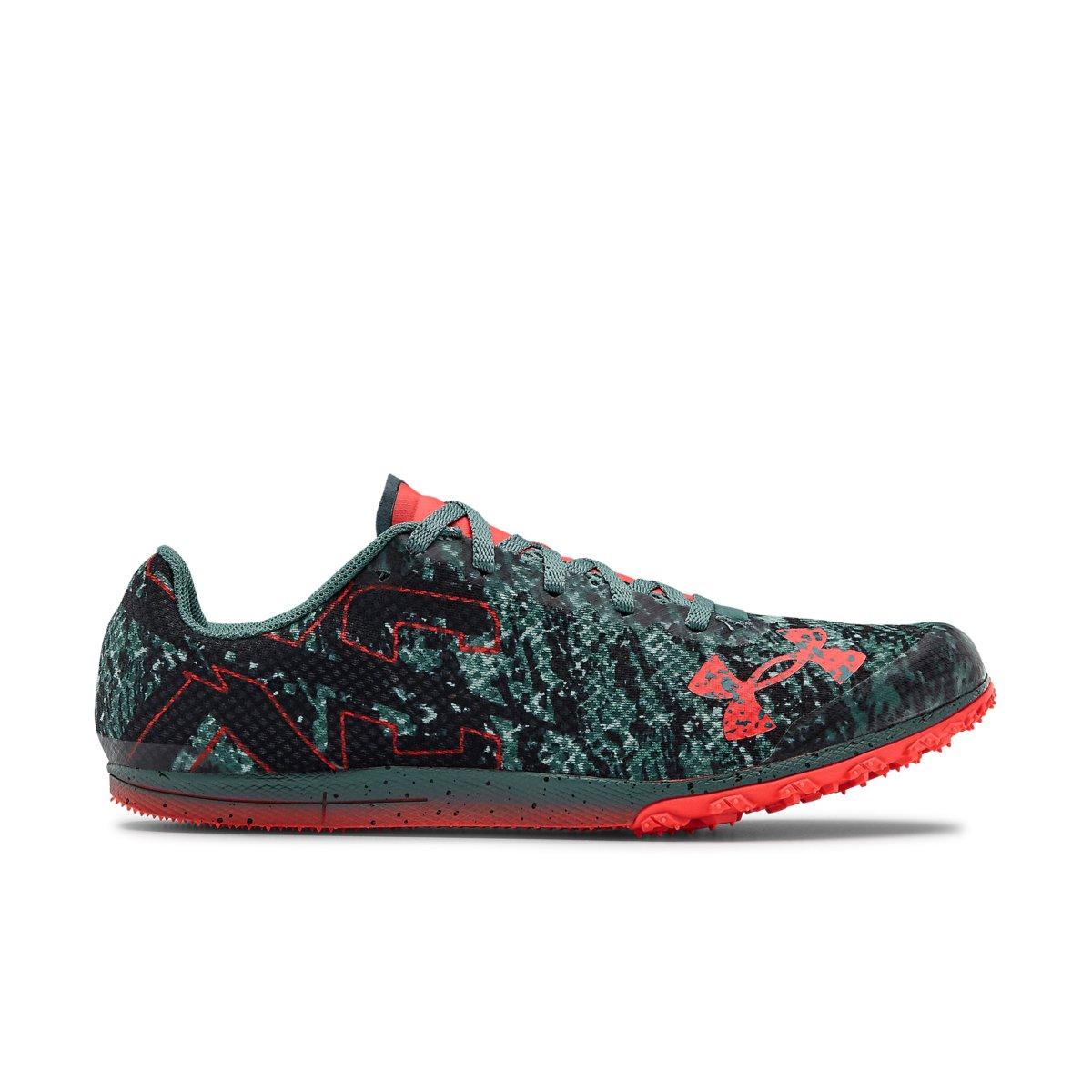 Under Armour Brigade XC Low Spikeless "Lichen Blue/Black" Unisex Track Spike - BLUE/BLACK Thumbnail View 1