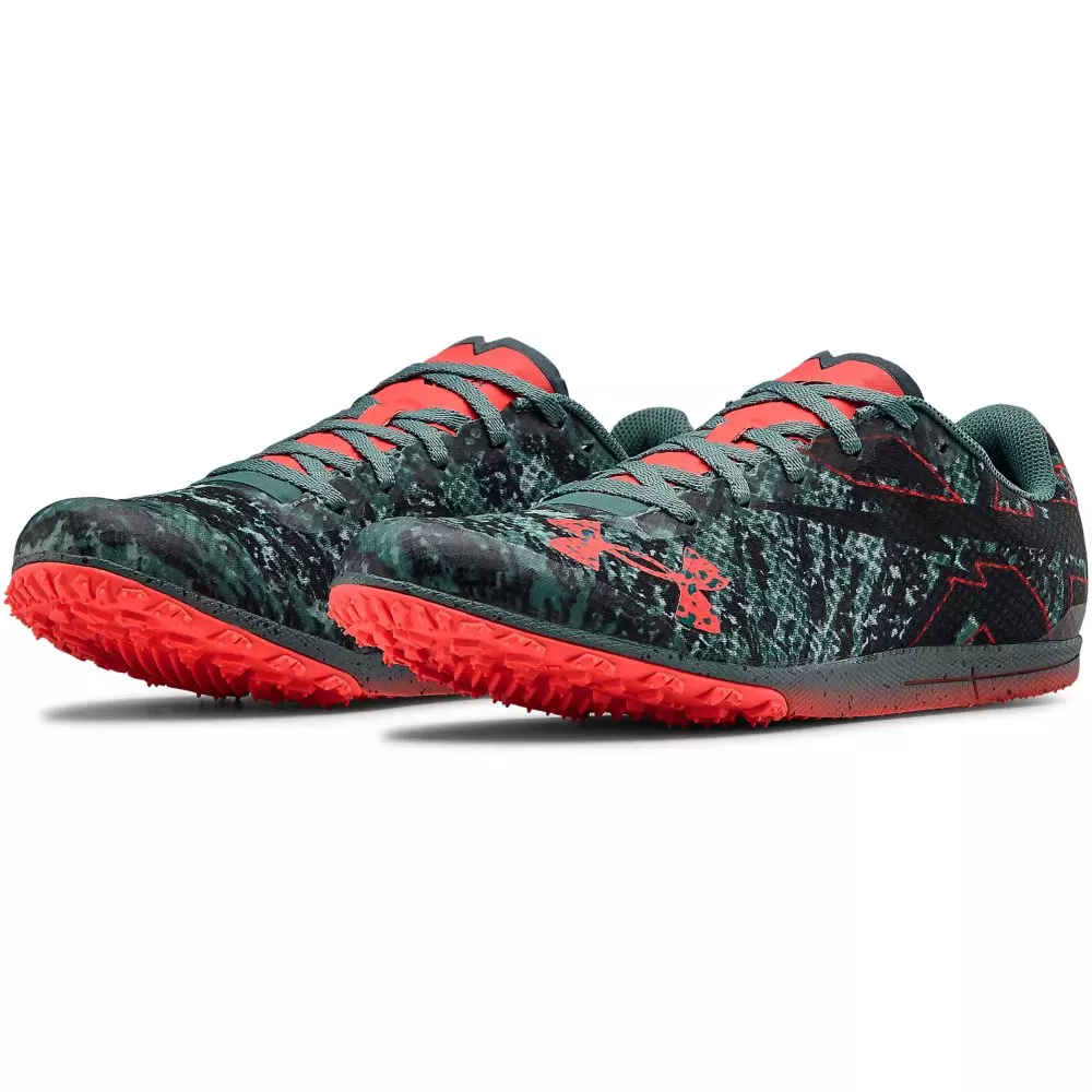 Under Armour Brigade XC Low Spikeless "Lichen Blue/Black" Unisex Track Spike - BLUE/BLACK