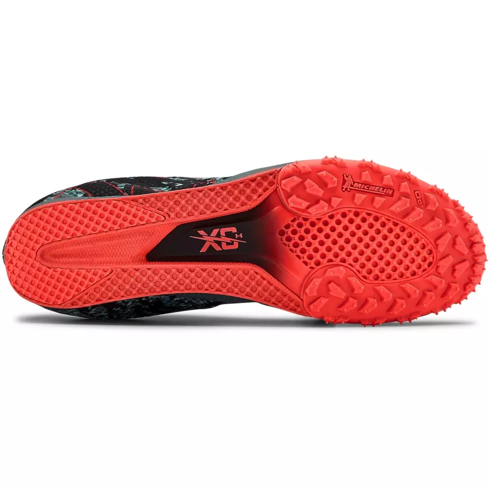 Under Armour Brigade XC Low Spikeless "Lichen Blue/Black" Unisex Track Spike - BLUE/BLACK