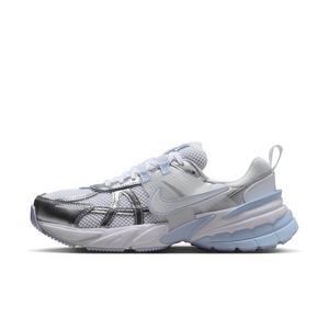 Nike V2K Run "White/Metallic Silver/Hydrogen Blue/White" Women's Shoe