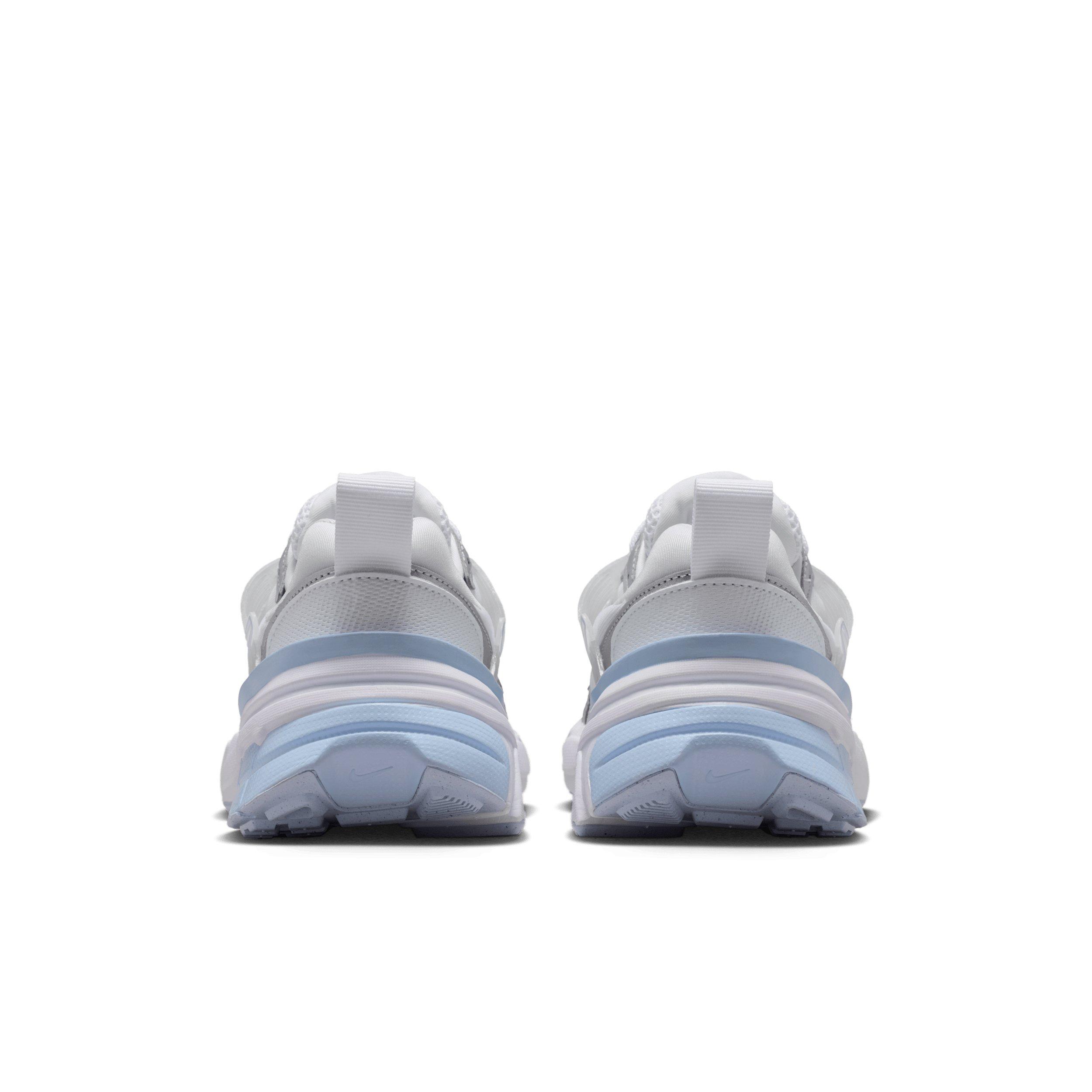 Nike V2K Run "White/Metallic Silver/Hydrogen Blue/White" Women's Shoe - WHITE/SILVER/BLUE/WHITE Thumbnail View 5