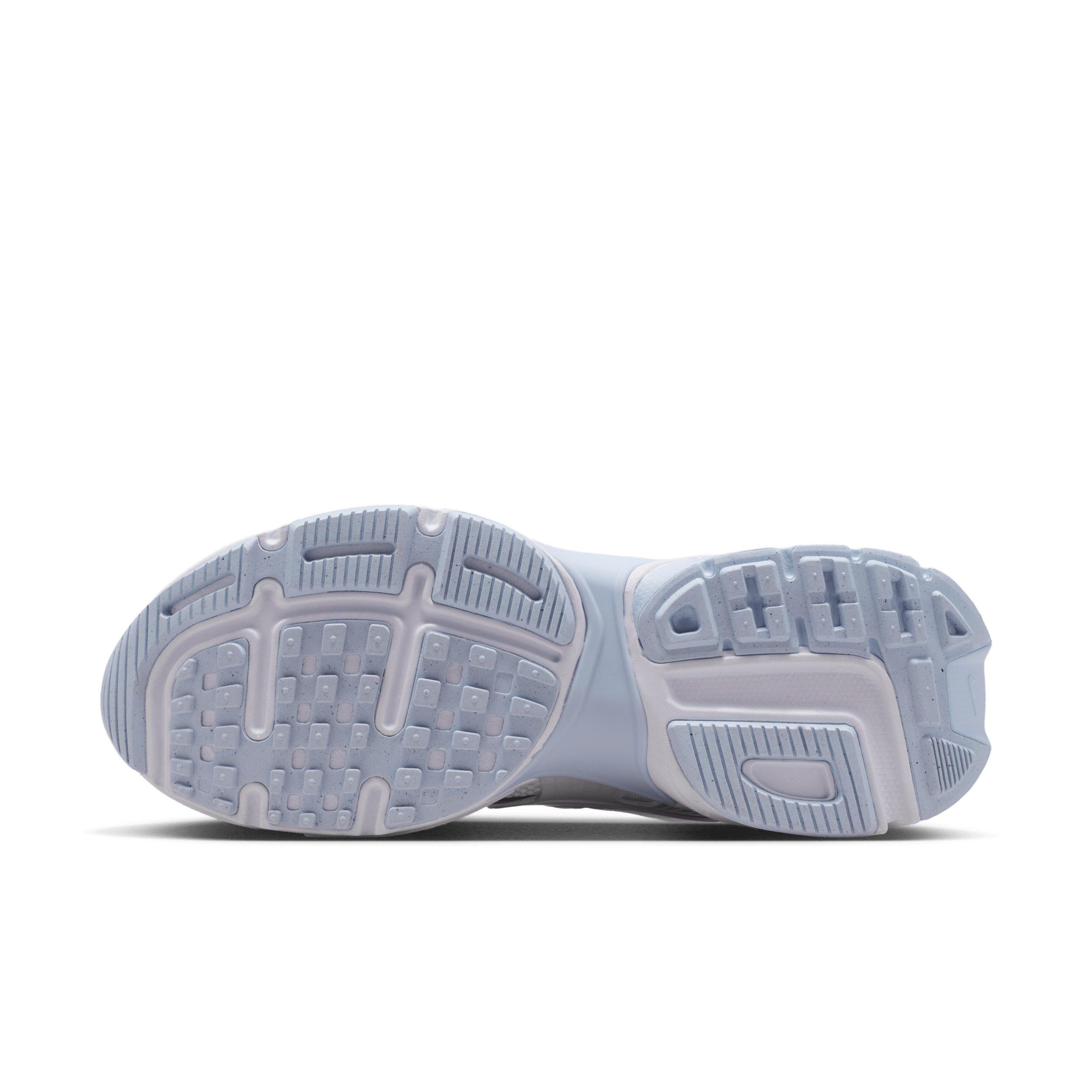Nike V2K Run "White/Metallic Silver/Hydrogen Blue/White" Women's Shoe - WHITE/SILVER/BLUE/WHITE Thumbnail View 6