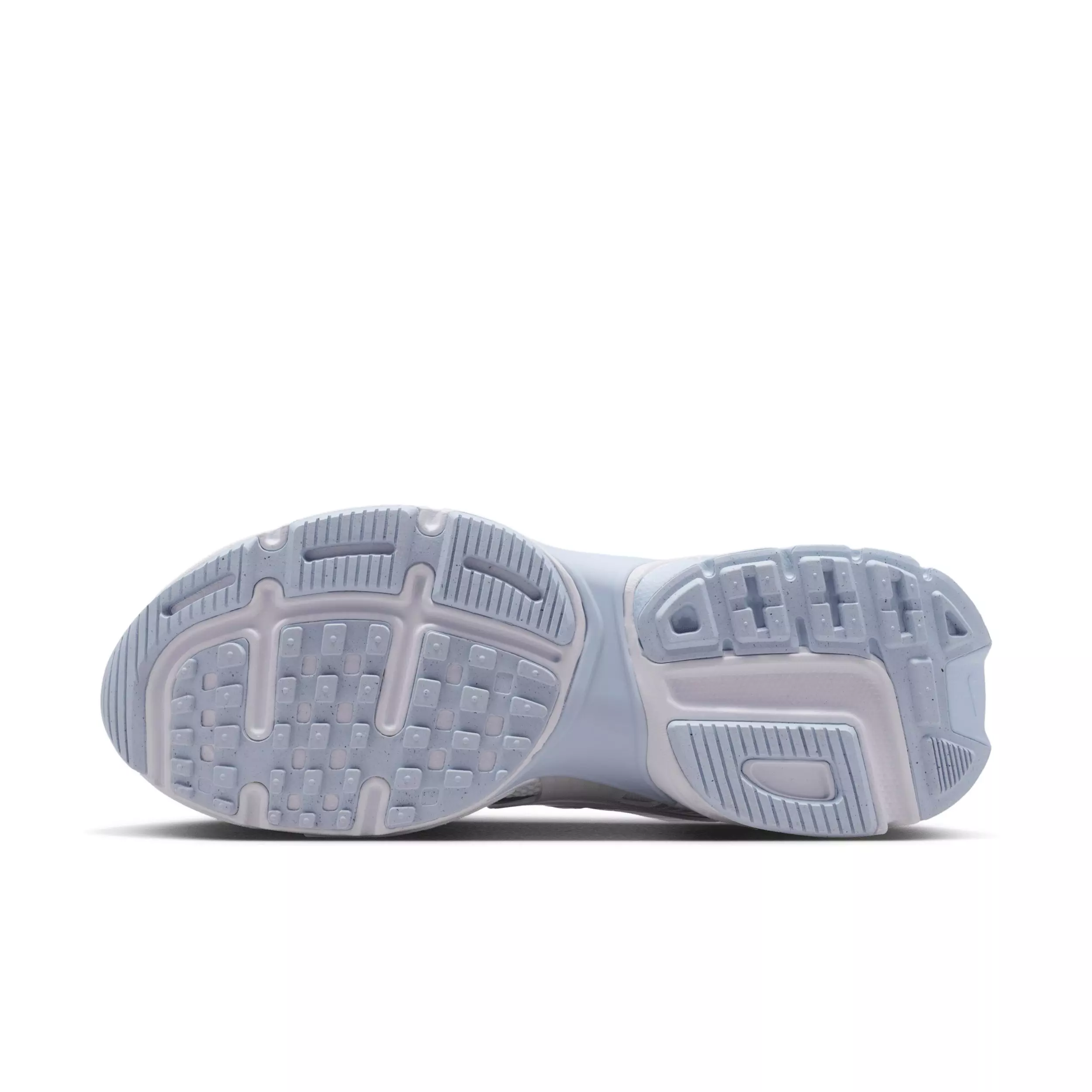 Nike V2K Run "White/Metallic Silver/Hydrogen Blue/White" Women's Shoe - WHITE/SILVER/BLUE/WHITE