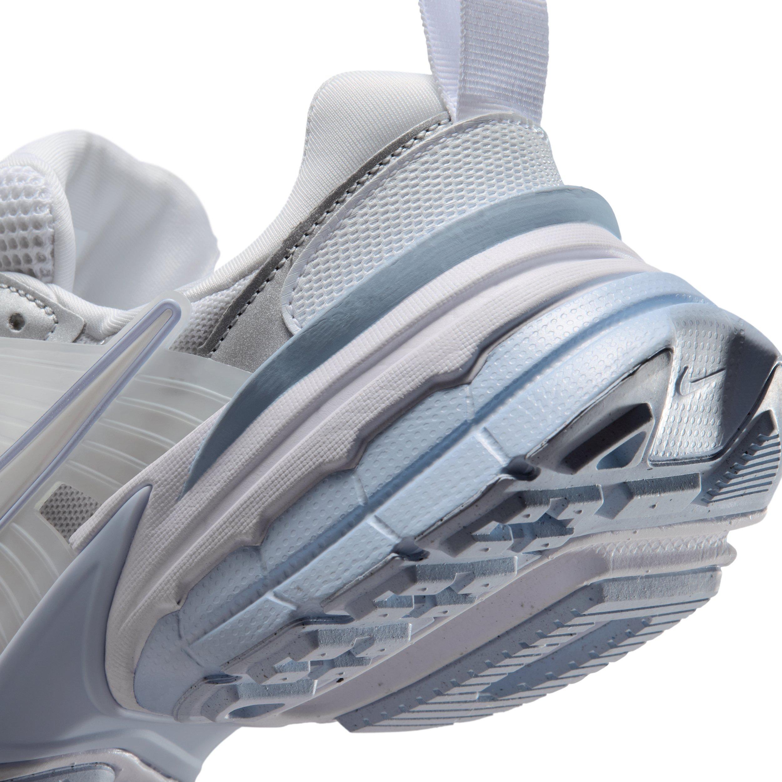 Nike V2K Run "White/Metallic Silver/Hydrogen Blue/White" Women's Shoe - WHITE/SILVER/BLUE/WHITE Thumbnail View 8