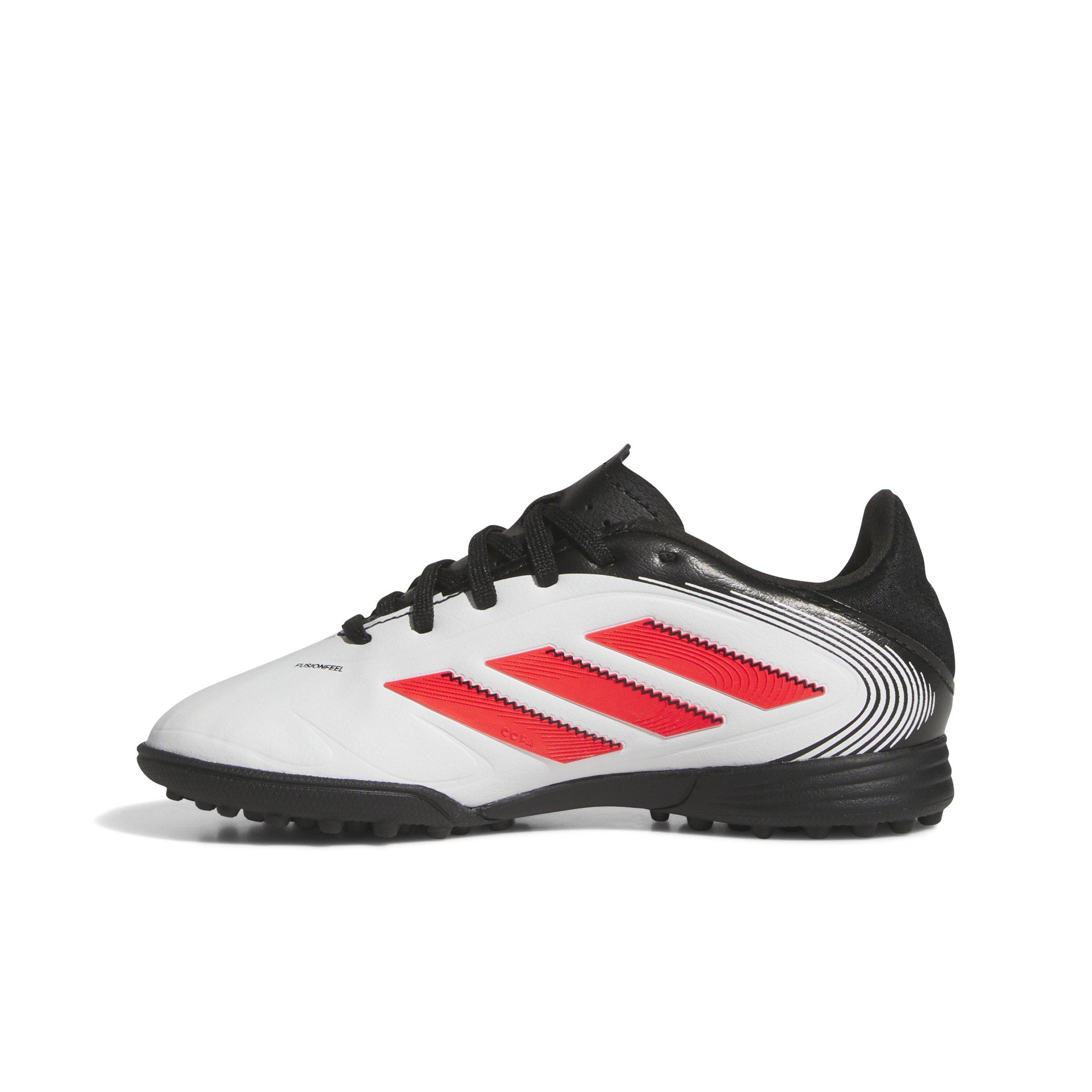 adidas Copa Pure 3 League Turf  Grade School Kids' "Ftwr White/Lucid Red/Core Black" Soccer Shoe