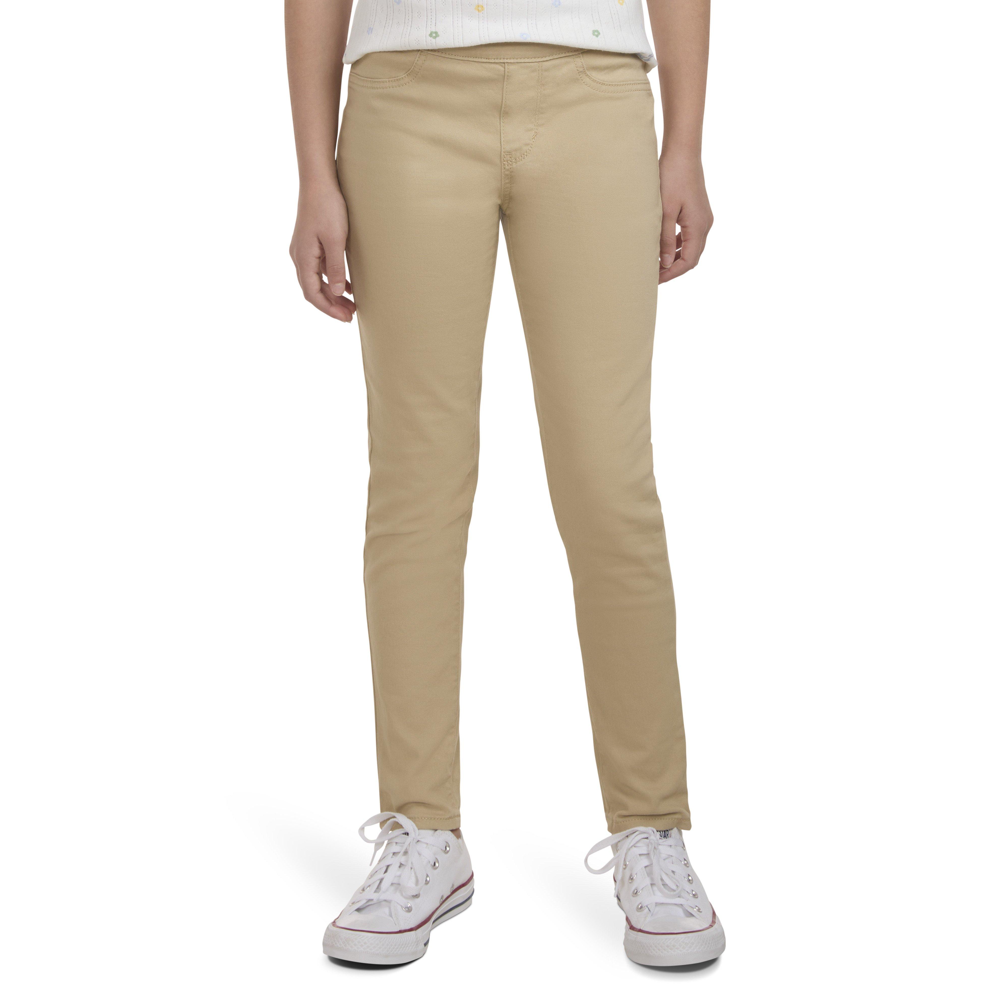 Levi's Pull On Big Girls' Beige Leggings