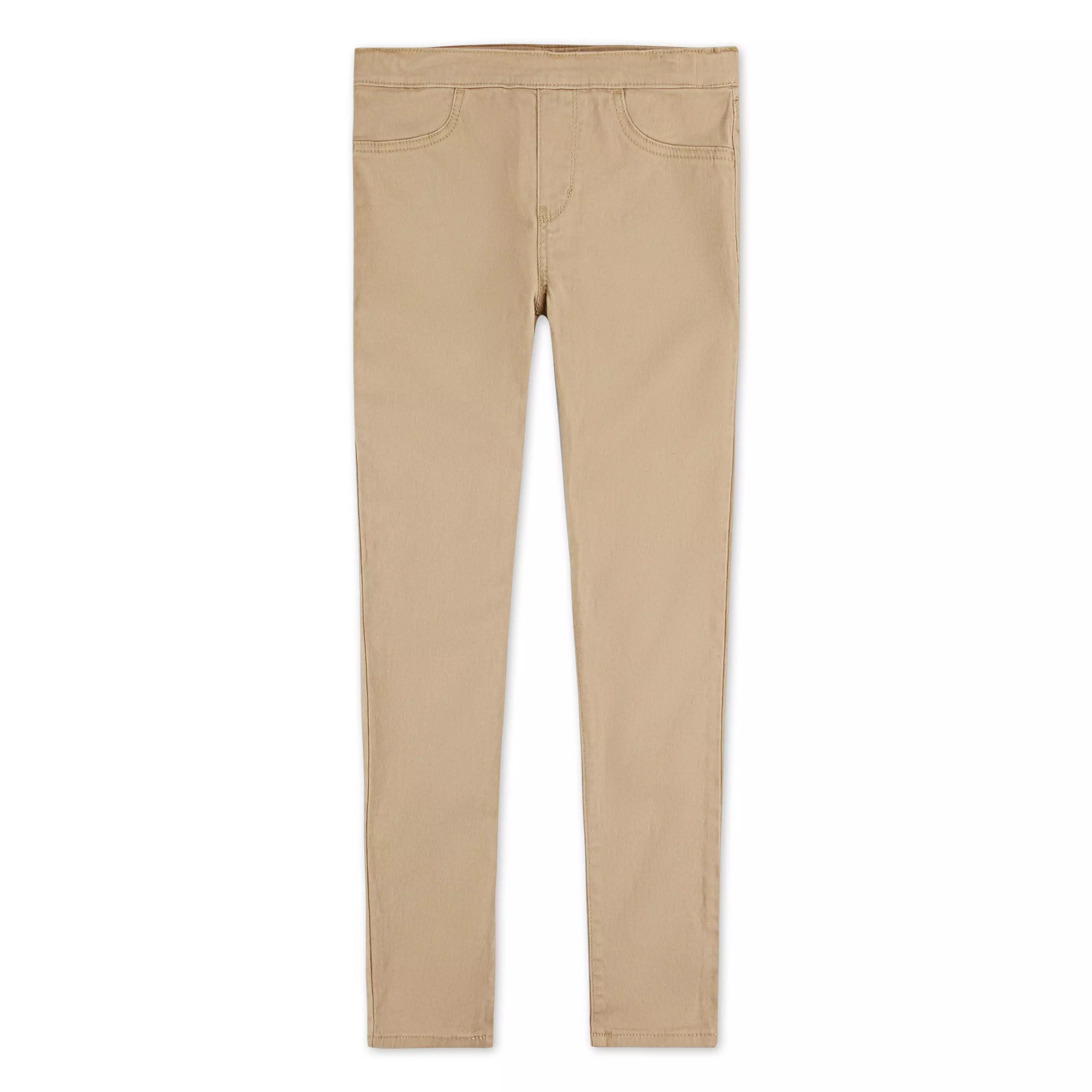 Levi's Big Girls' Pull On Leggings - Beige - BEIGE