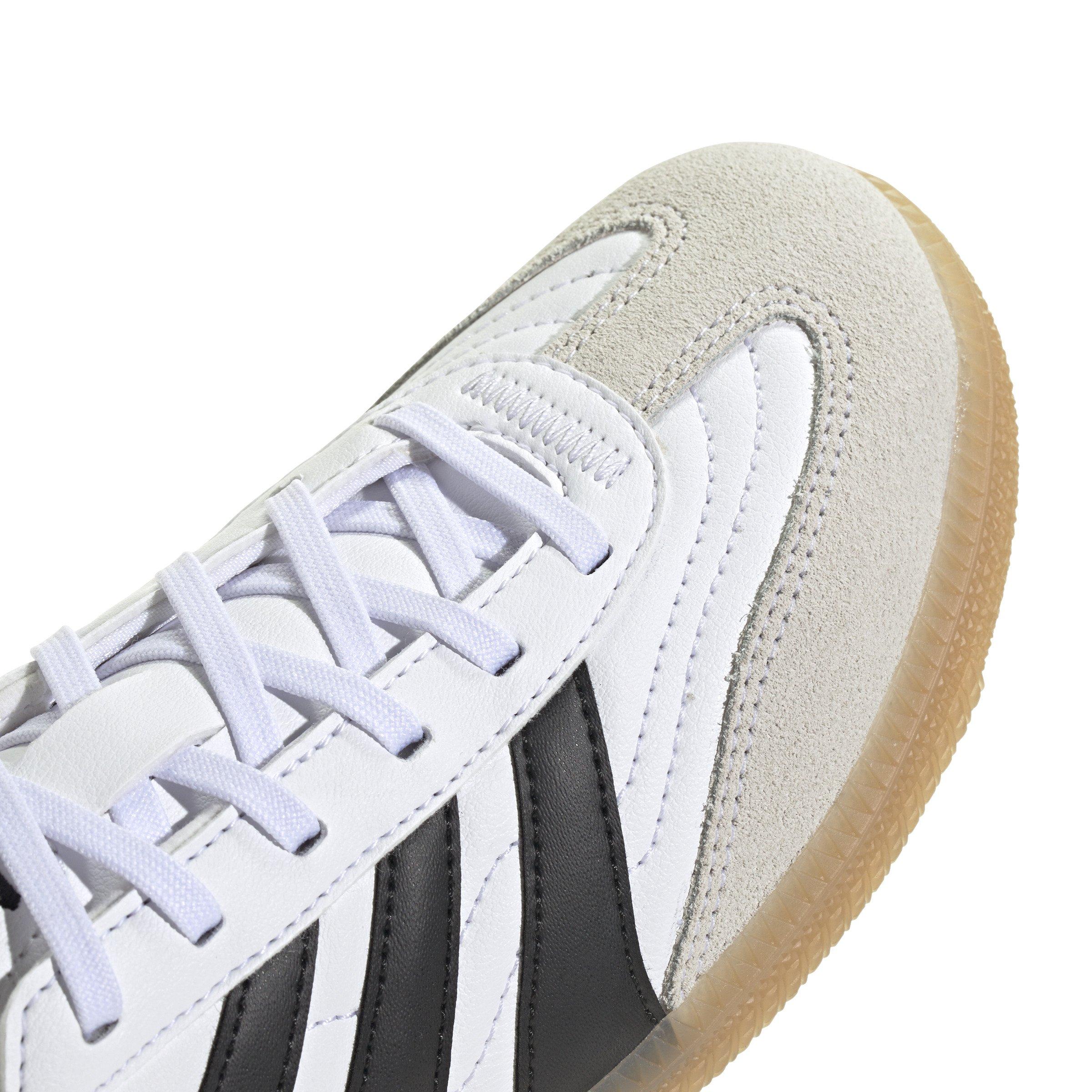 adidas Predator Freestyle  Grade School Kids' "Ftwr White/Core Black/Gold Metallic" Soccer Shoe