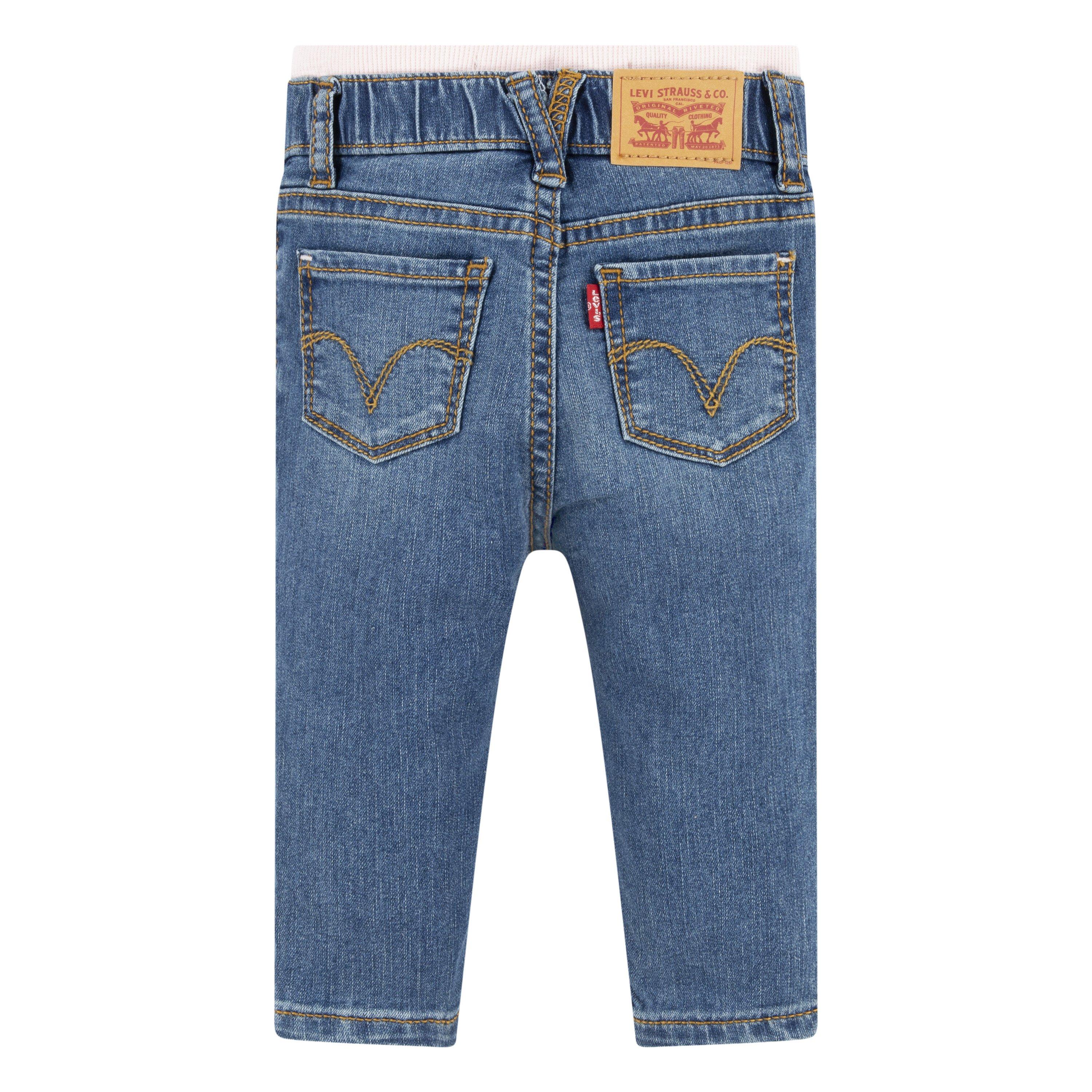 Levi's Brandi Skinny Fit Murphy Baby Girls' Blue Wash Denim Jeans