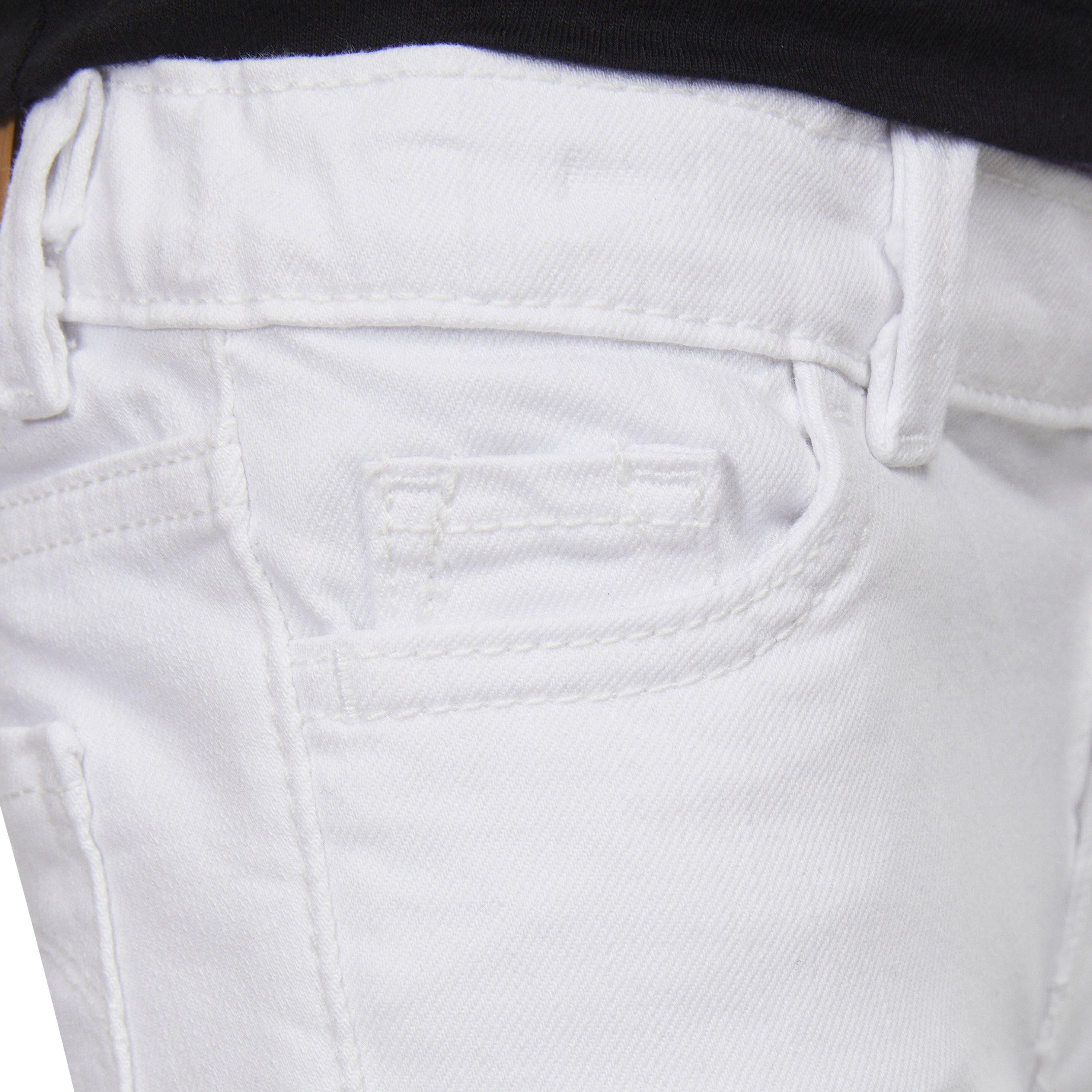 Levi's 710 Super Skinny Fit Slim Toddler Girls' White Wash Denim Jeans