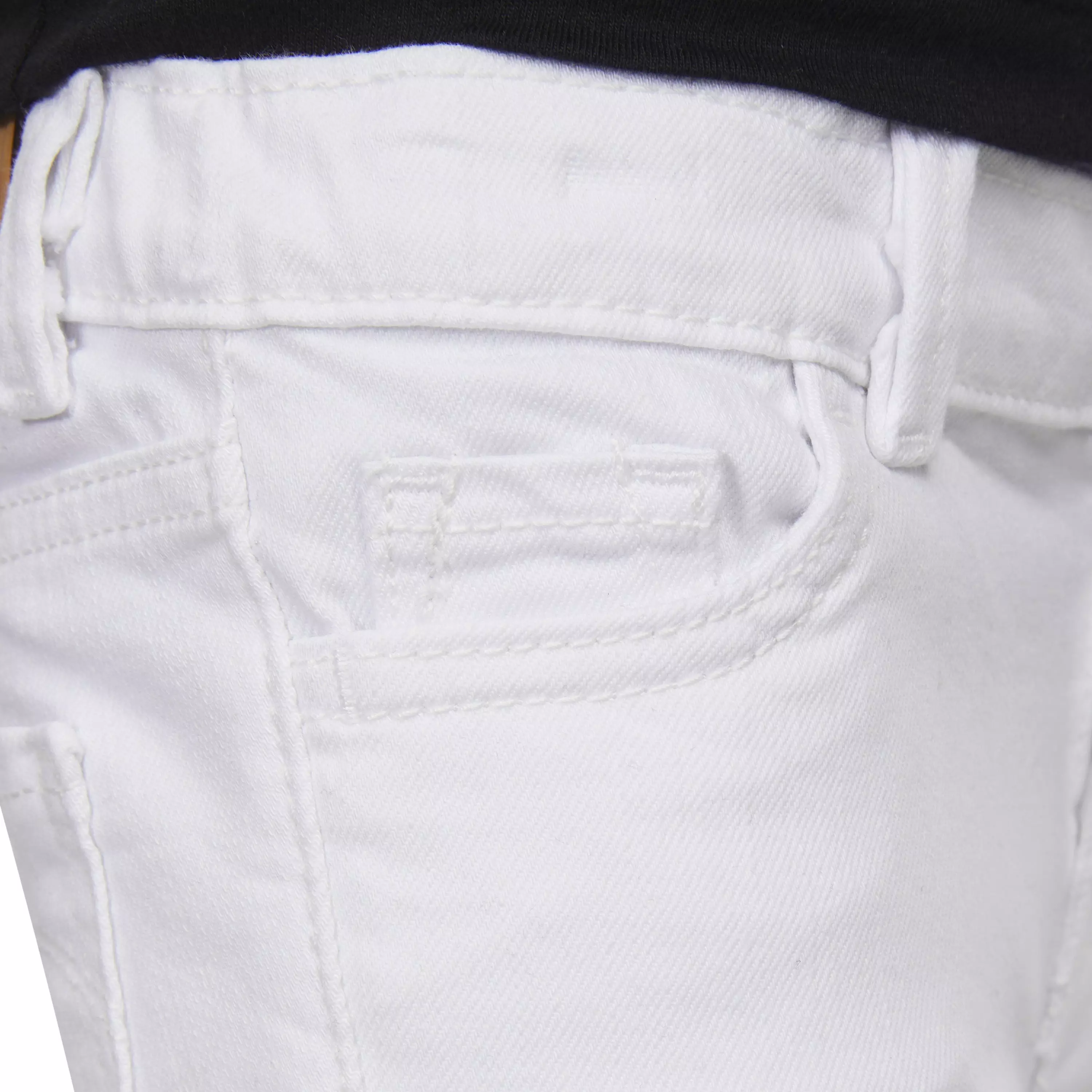 Levi's Toddler Girls' 710 Super Skinny Fit Slim White Wash Denim Jeans - WHITE