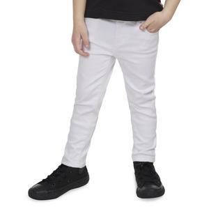 Levi's Toddler Girls' 710 Super Skinny Fit Slim White Wash Denim Jeans