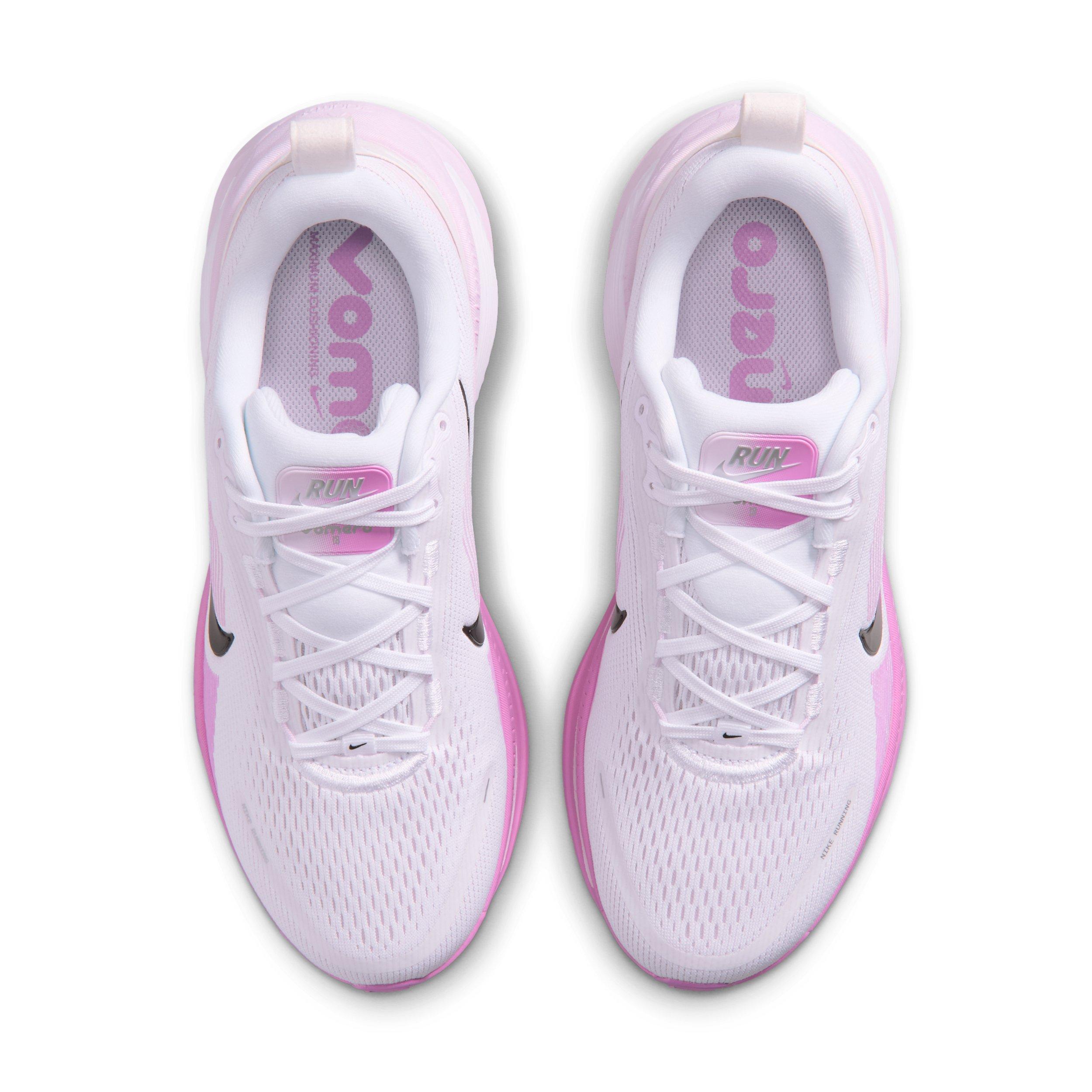 Nike Vomero 18 "White/Bleached Lilac/Light Magenta/Black" Women's Running Shoe - WHITE/LILAC/LT MAGENTA/BLACK