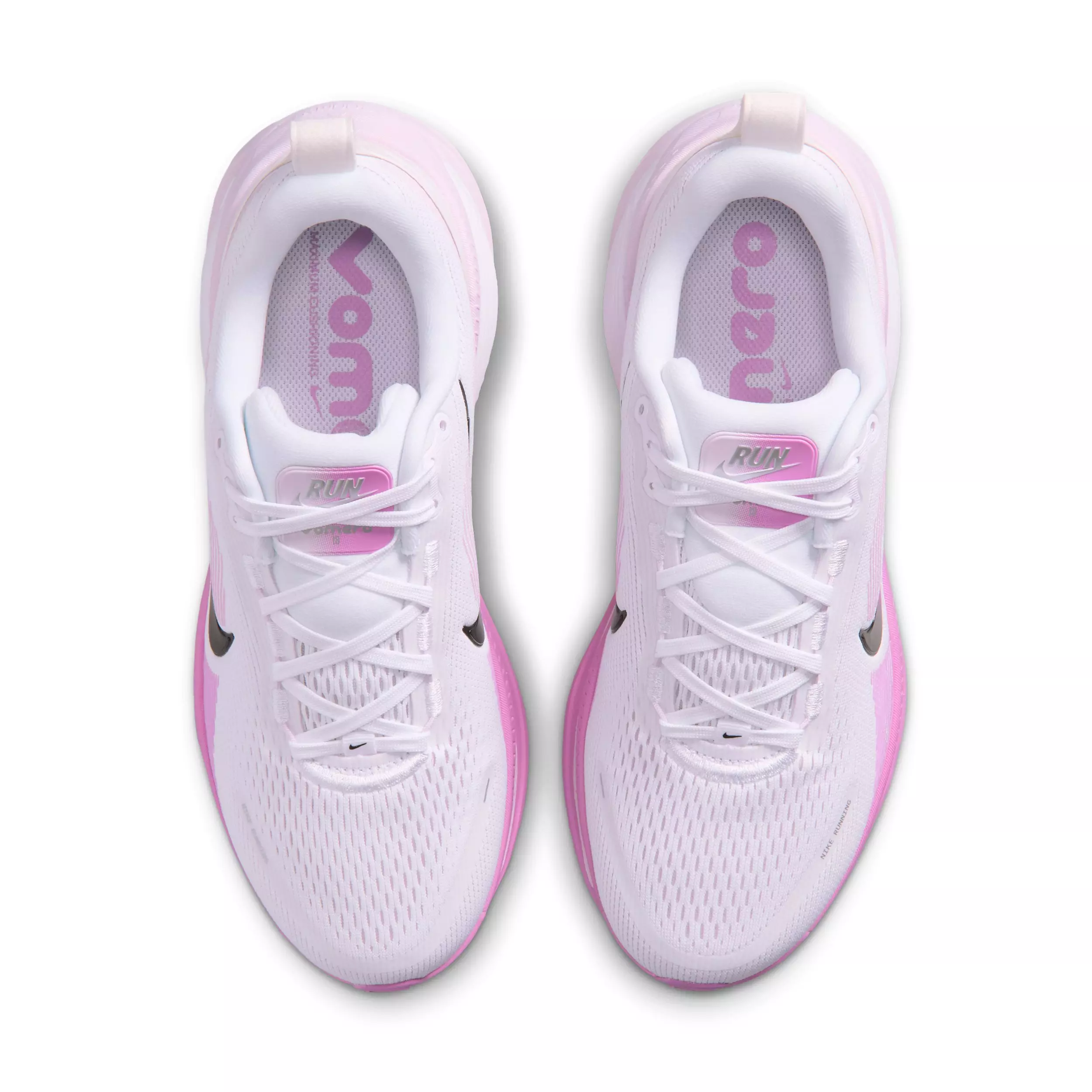 Nike Vomero 18 "White/Bleached Lilac/Light Magenta/Black" Women's Running Shoe - WHITE/LILAC/LT MAGENTA/BLACK