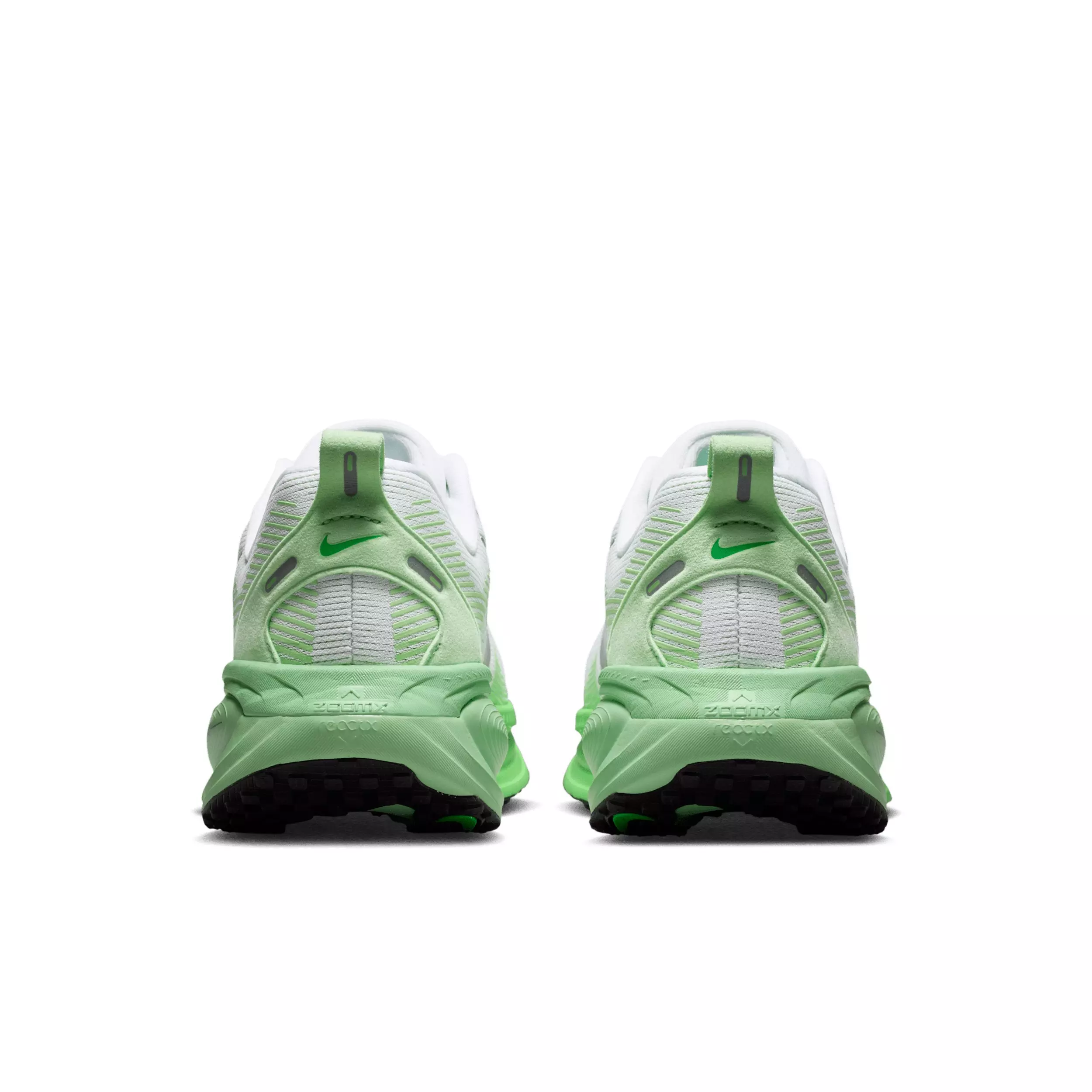 Nike Vomero 18 "White/Illusion Green/Court Green/Metallic Silver" Women's Running Shoe - WHITE/GREEN/GREEN/SILVER