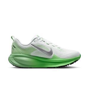 Nike Vomero 18 "White/Illusion Green/Court Green/Metallic Silver" Women's Running Shoe - WHITE/GREEN/GREEN/SILVER