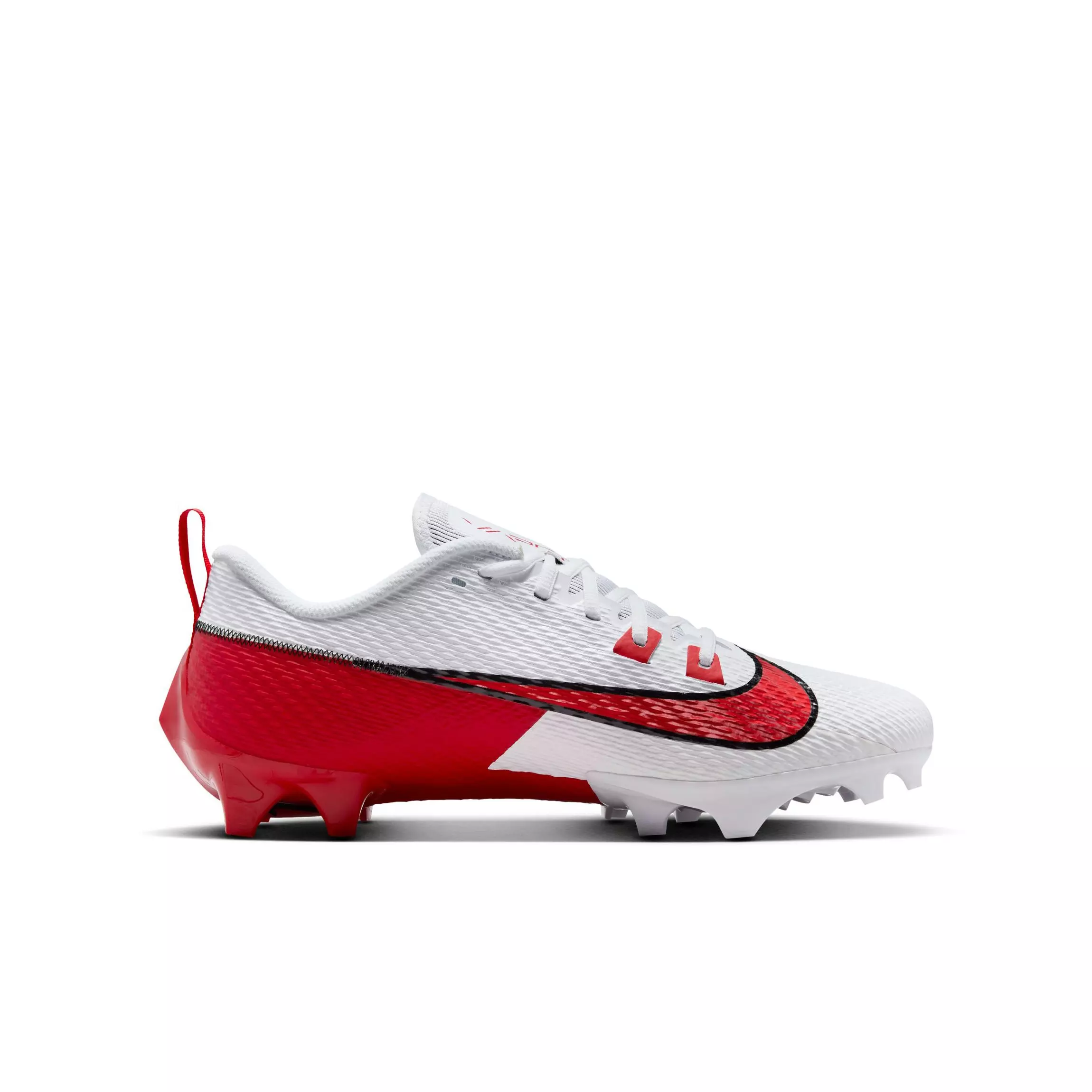 Nike Vapor Edge Speed 360 2 "White/Red/Black" Grade School Boys' Football Cleat - WHITE/RED/BLACK